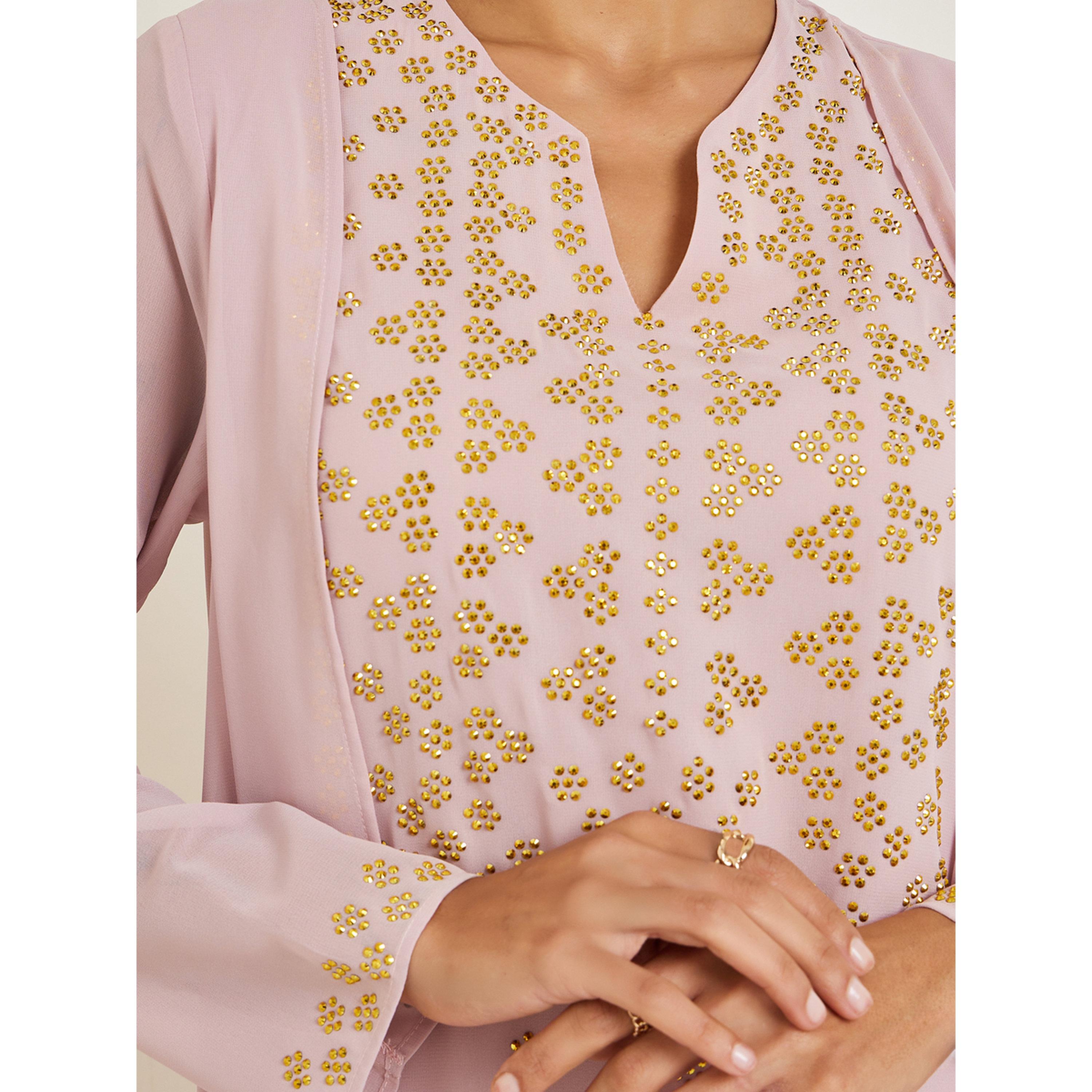 Styli Women Crystal Embellished Jalabiya-women-arabicclothing-jalabiyas-image-4
