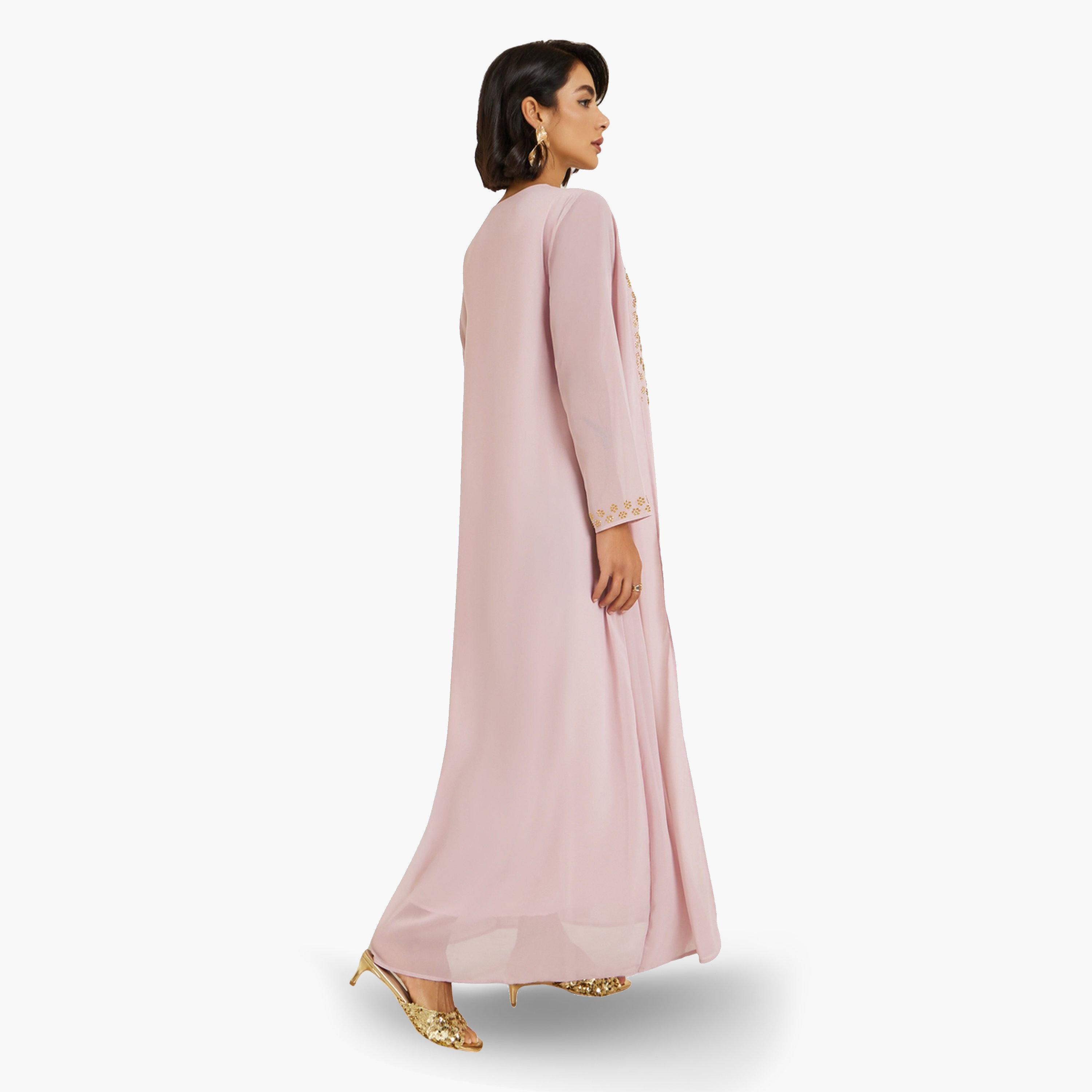 Styli Women Crystal Embellished Jalabiya-women-arabicclothing-jalabiyas-image-5