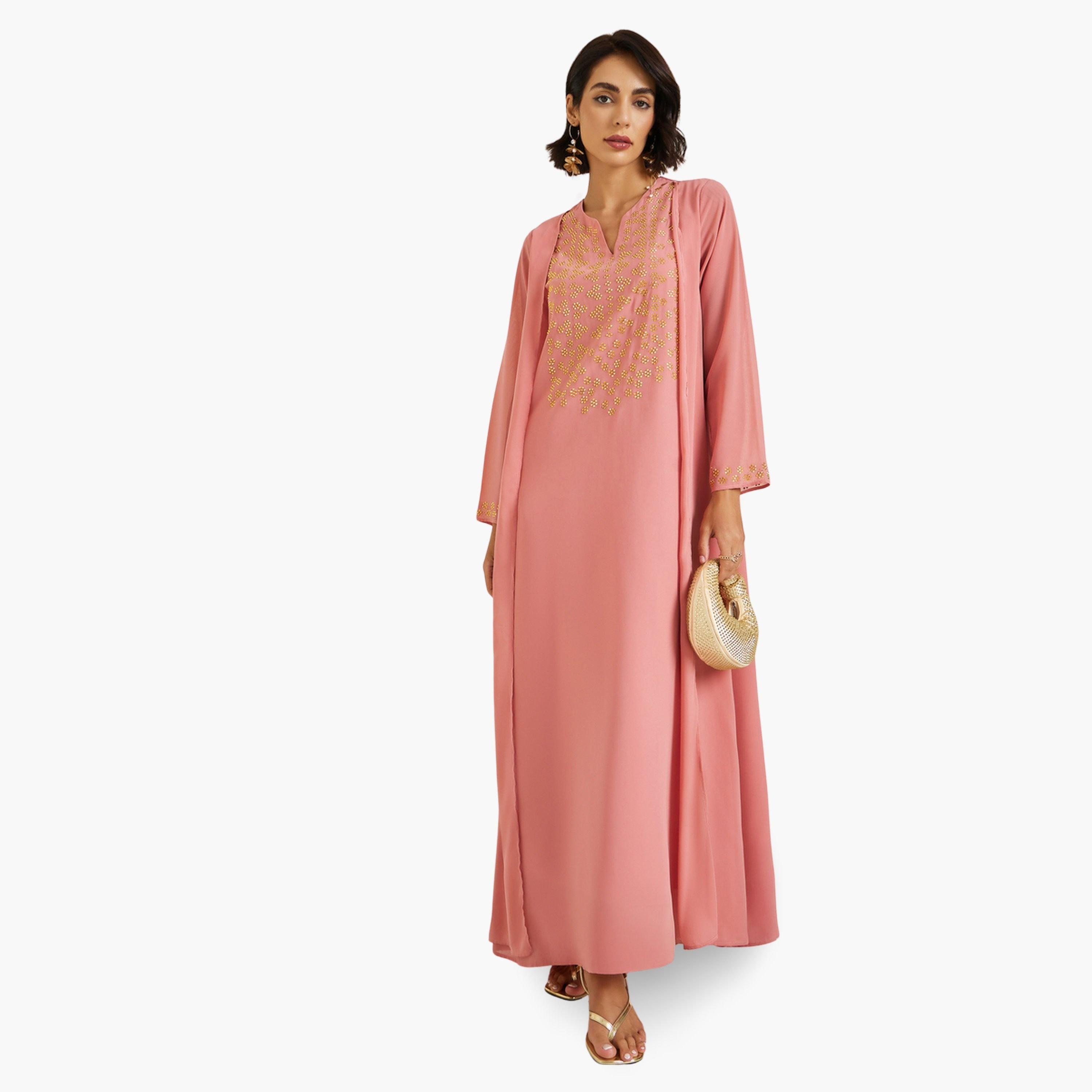 جلابية مزينة بالكريستال-women-arabicclothing-jalabiyas-image-1