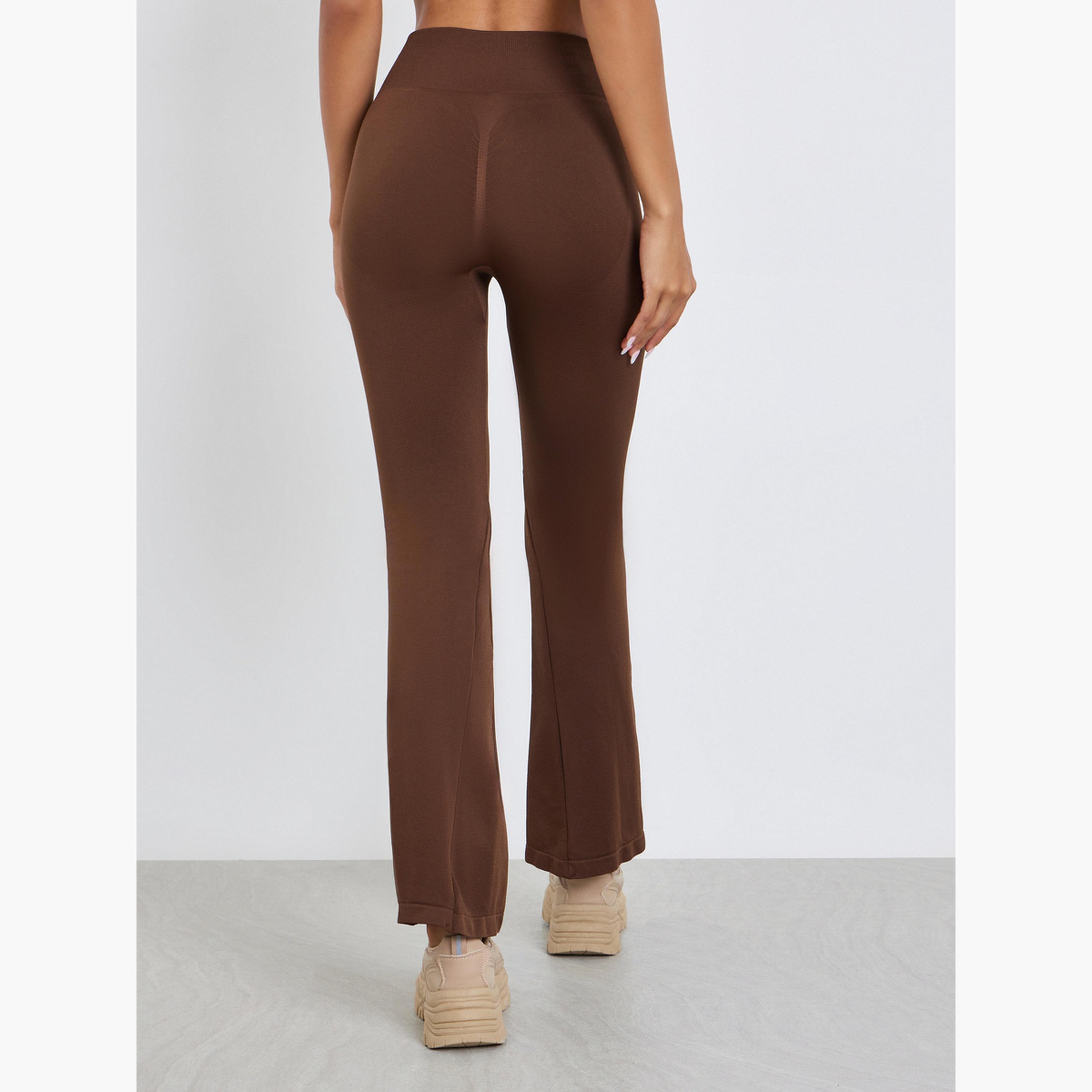 ليقنز واسع بخصر عريض بدون خياطة-sports-women-clothing-joggersandtrackpants-image-4