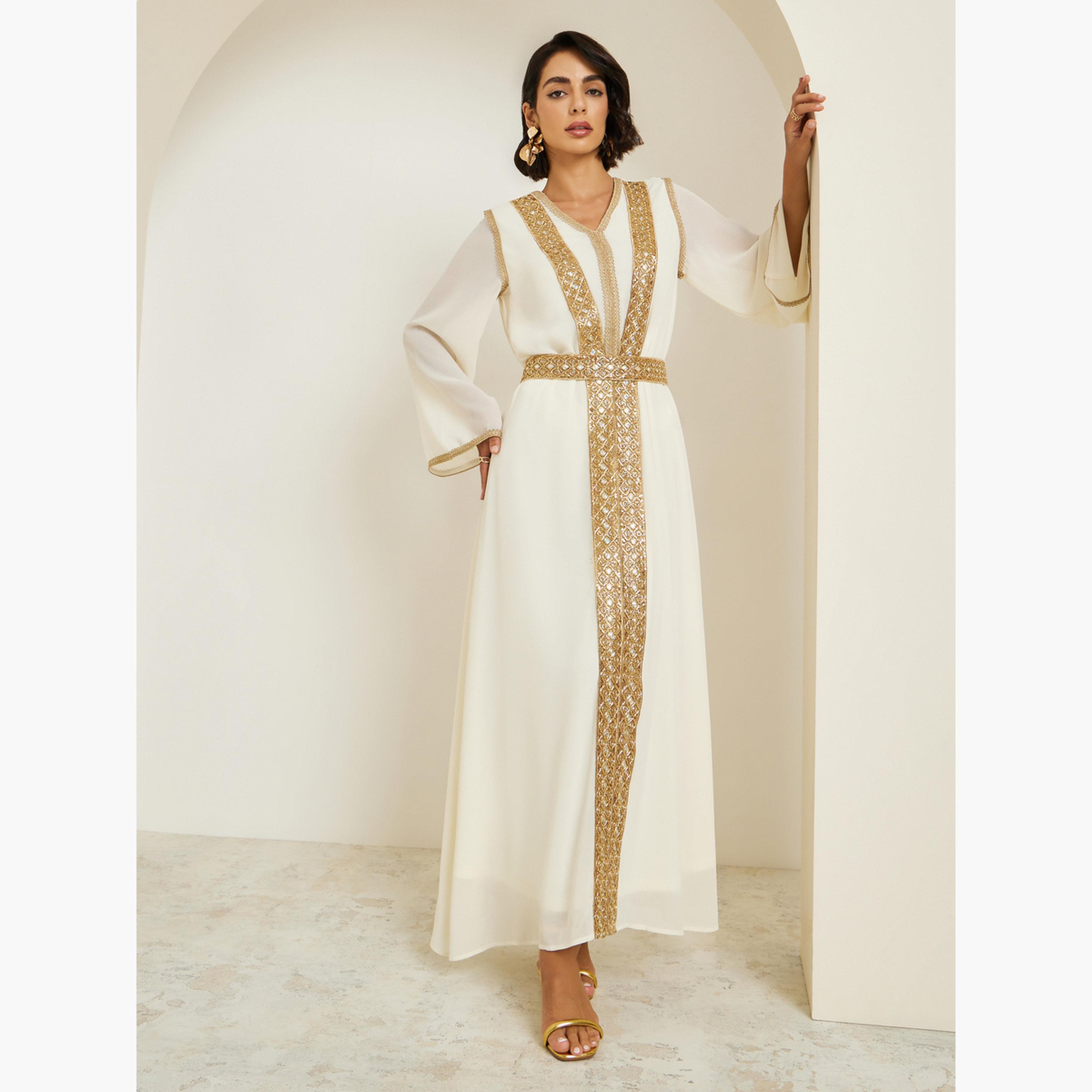 جلابية شيفون بتداخلات دانتيل-women-arabicclothing-jalabiyas-image-3