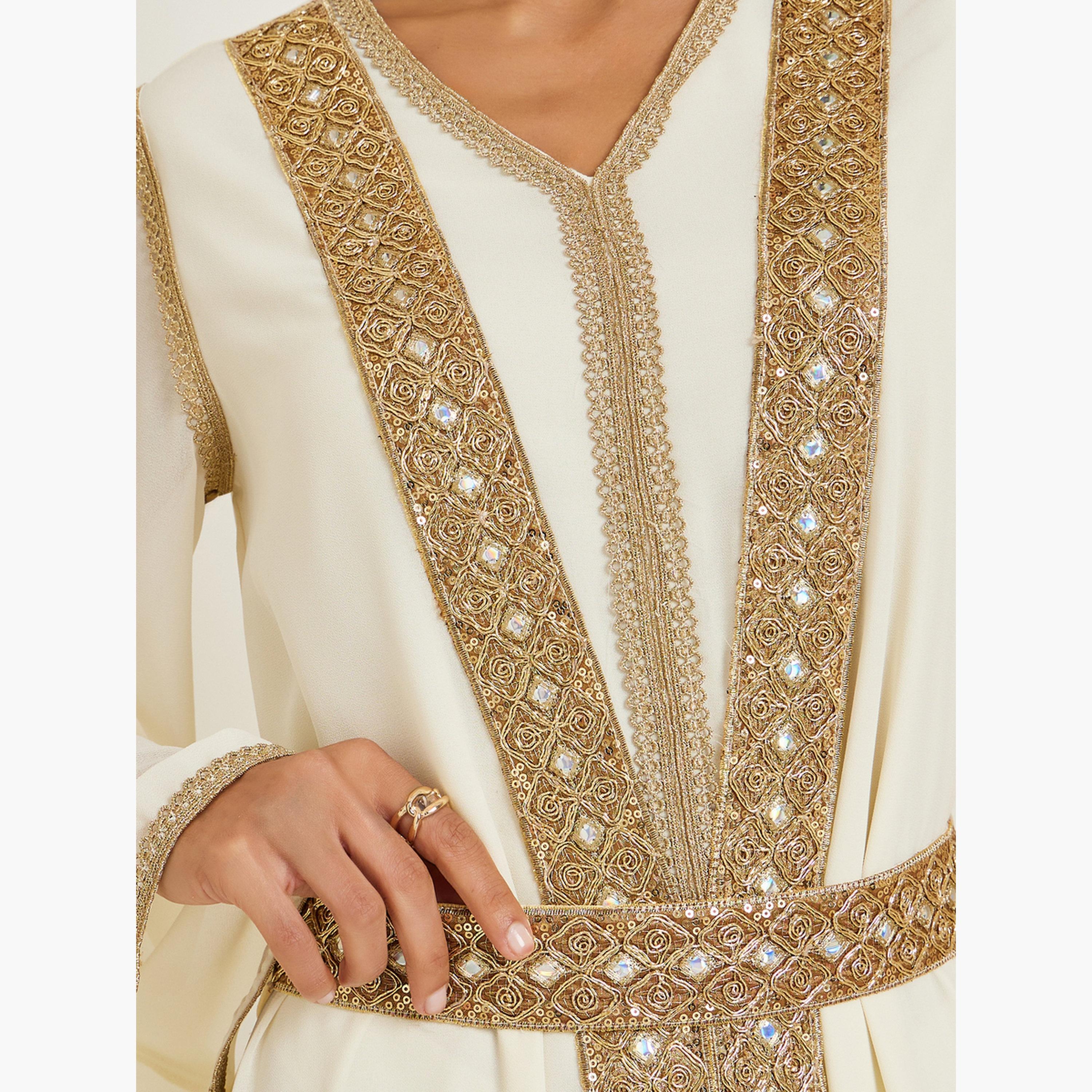 جلابية شيفون بتداخلات دانتيل-women-arabicclothing-jalabiyas-image-4