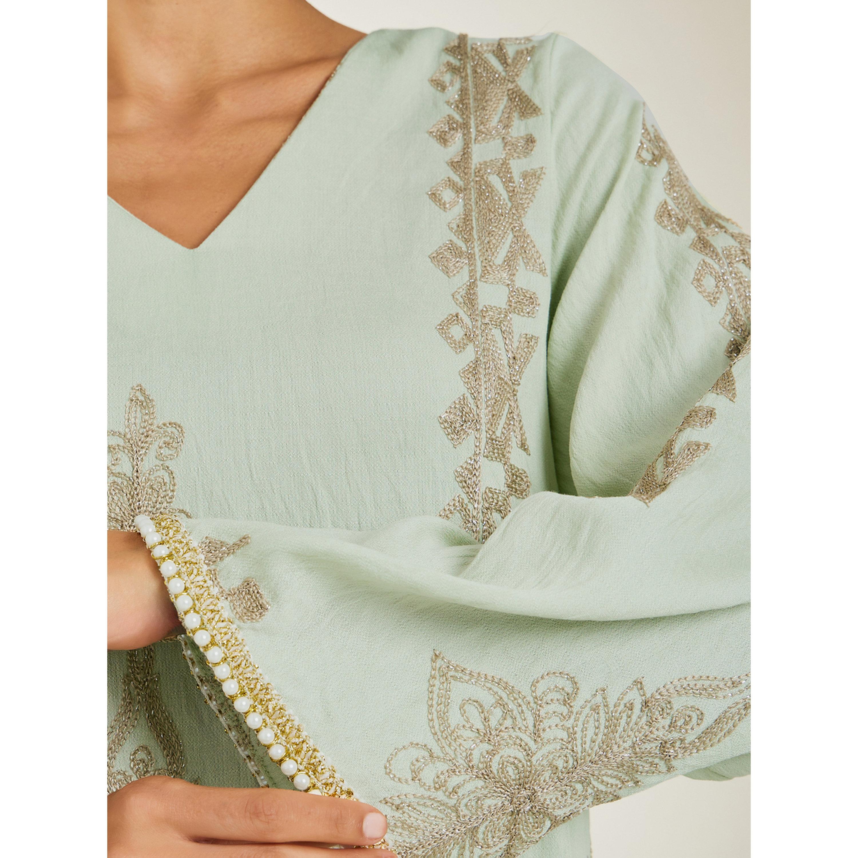جلابية مطرزة بحافة واسعة-women-arabicclothing-jalabiyas-image-4