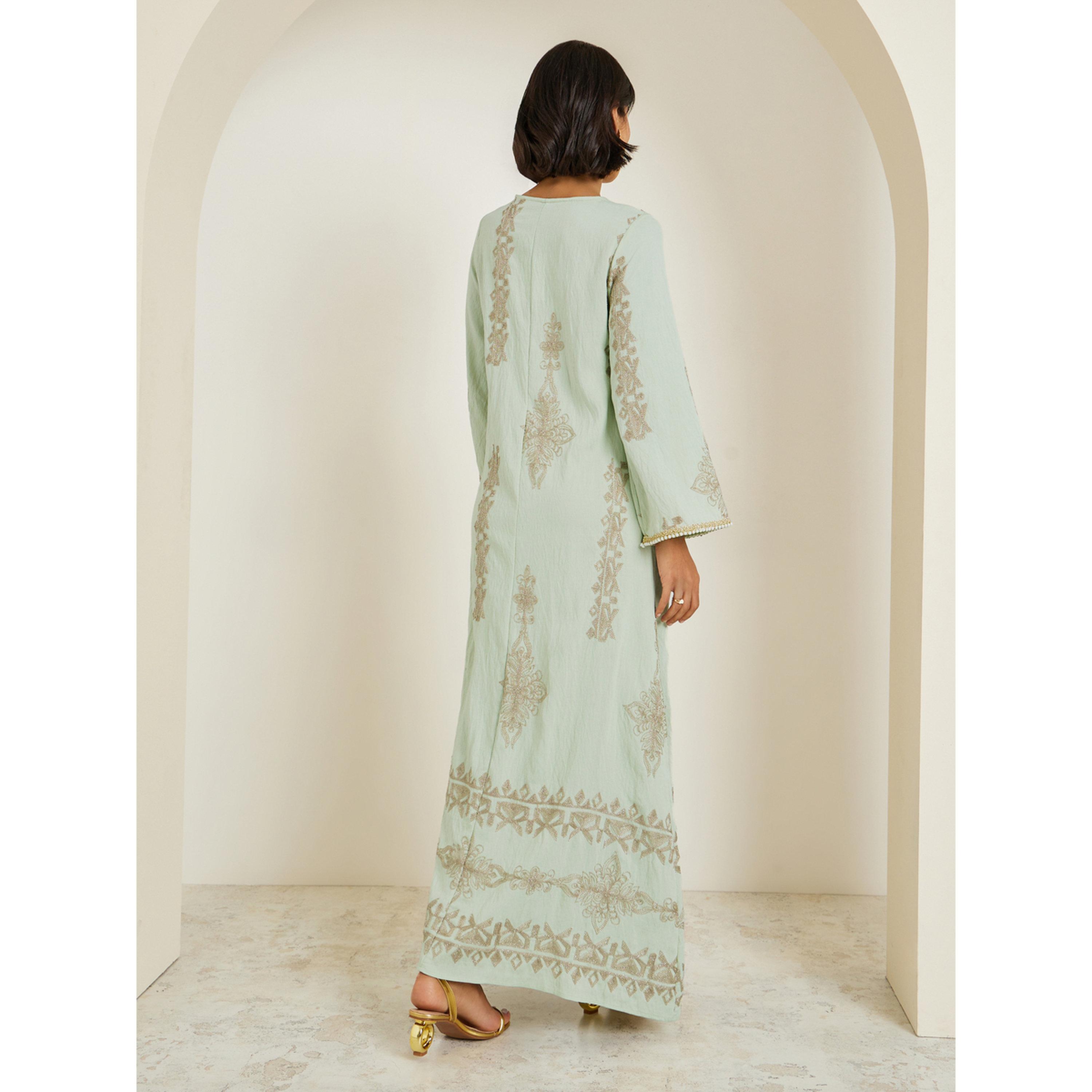 جلابية مطرزة بحافة واسعة-women-arabicclothing-jalabiyas-image-5