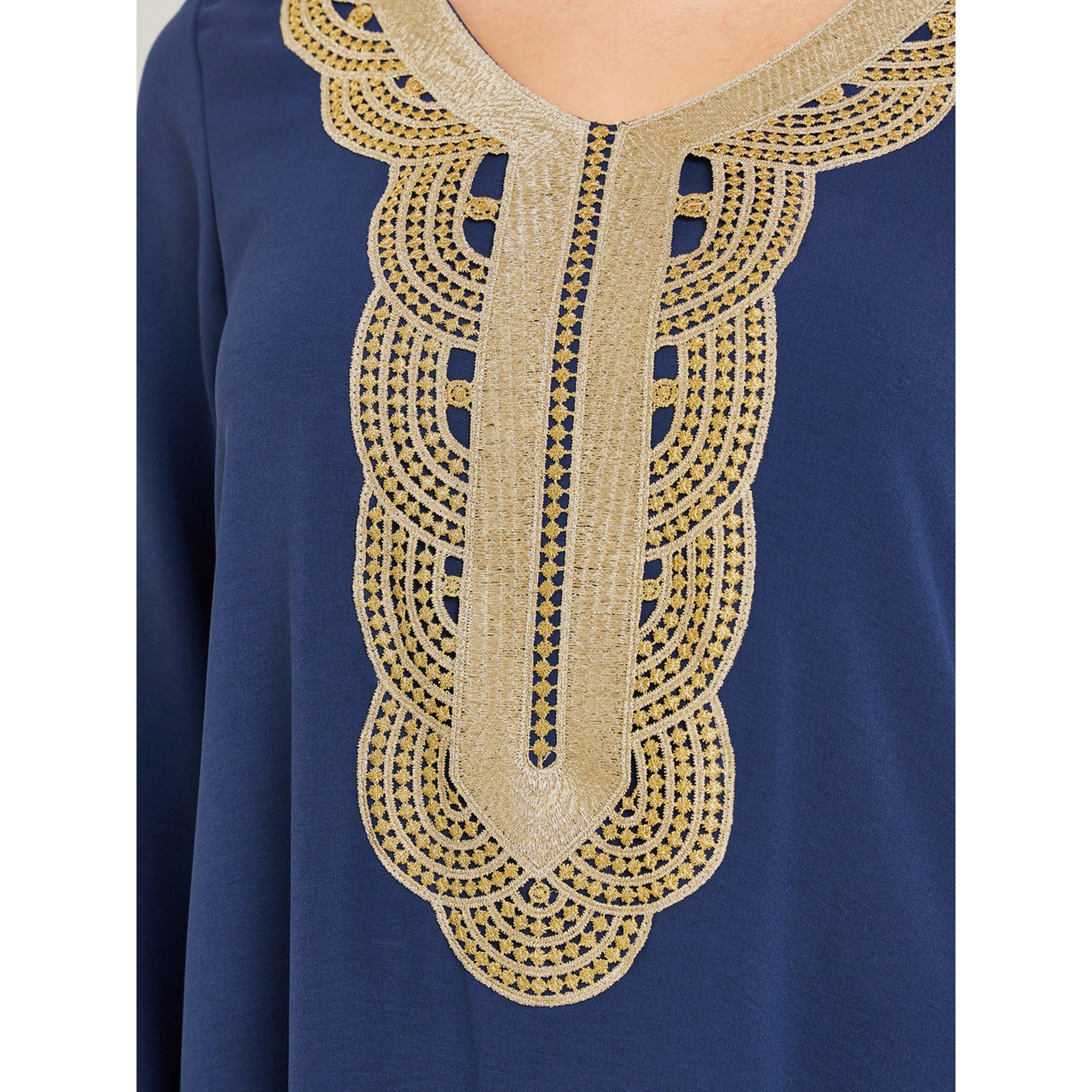 جلابية بتطريز ذهبي-women-arabicclothing-jalabiyas-image-4