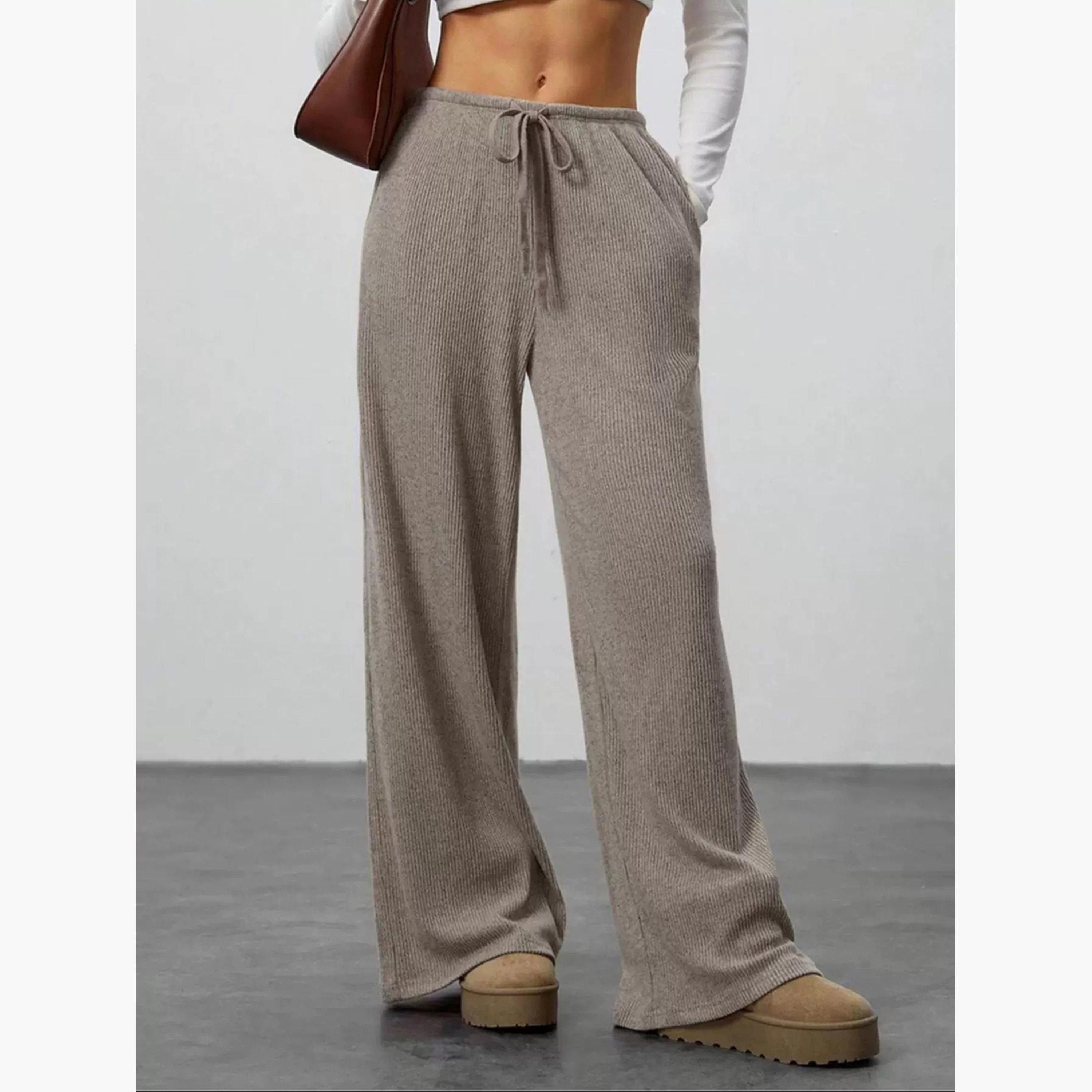 Take Two Women Wide Leg Pants with Drawstring-women-clothing-bottoms-joggers-image-3