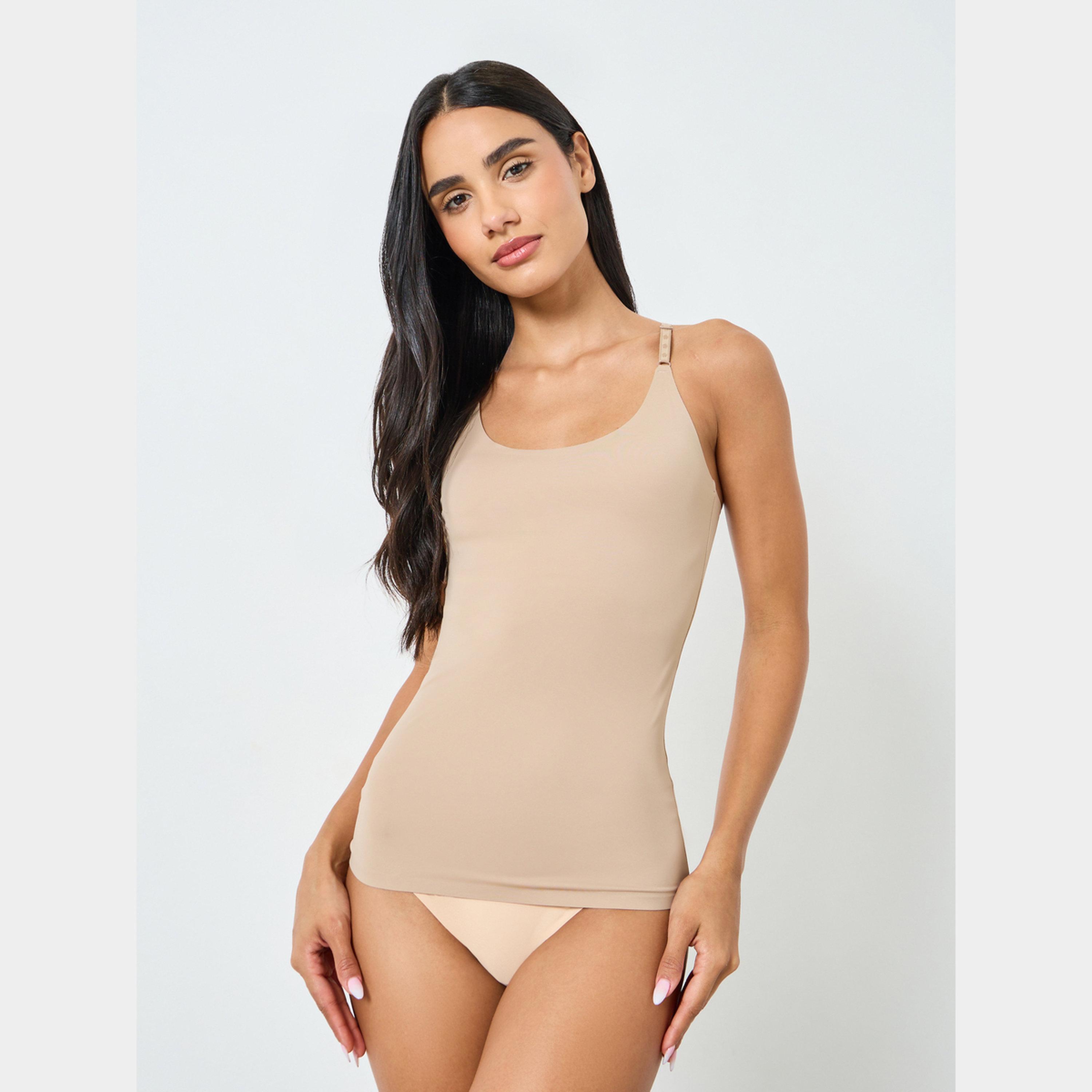 Styli Nylon Spandex Body Shaping Cami-women-clothing-lingerie-shapewear-image-1