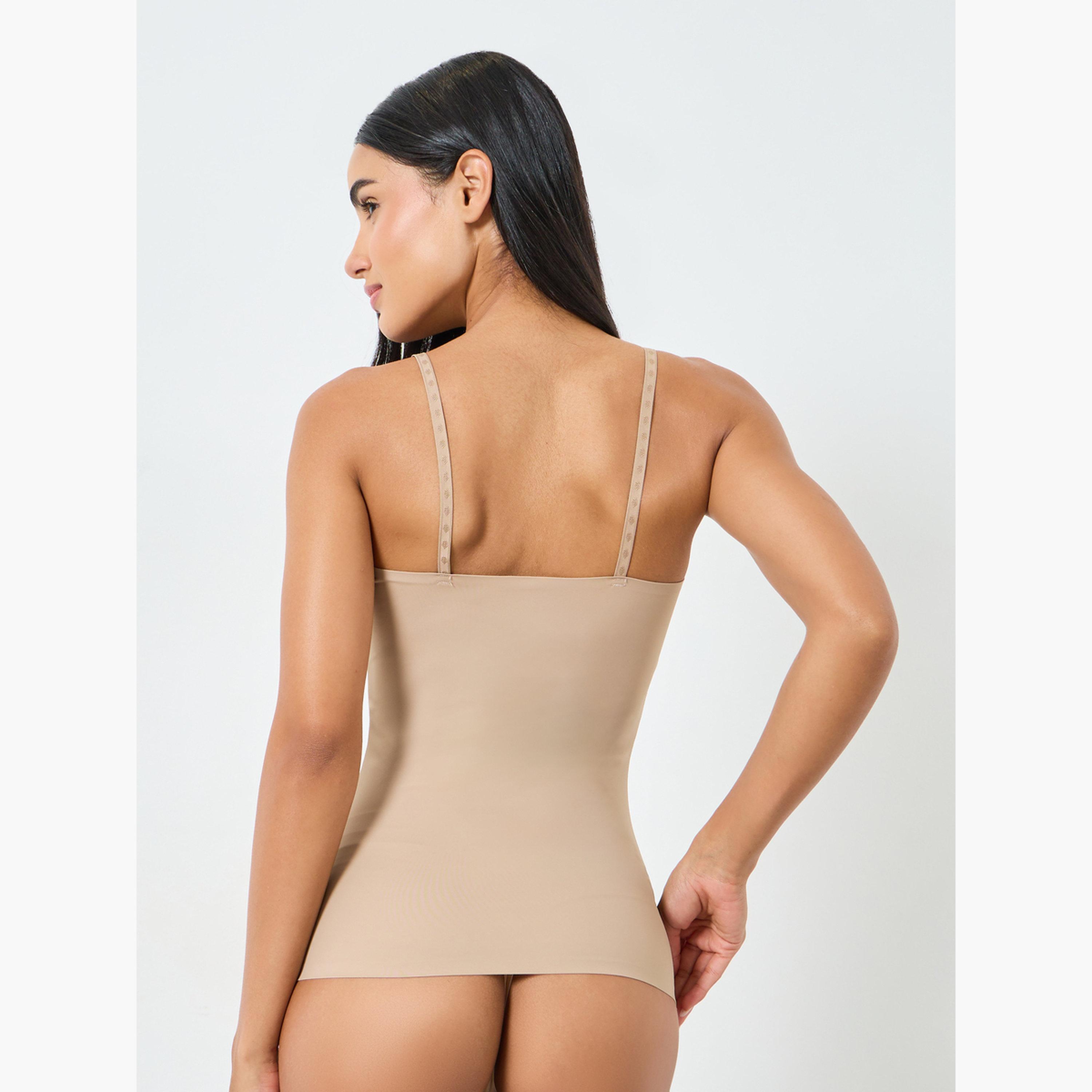 بلوزة كامي لتشكيل الجسم من نايلون سبانديكس-women-clothing-lingerie-shapewear-image-4