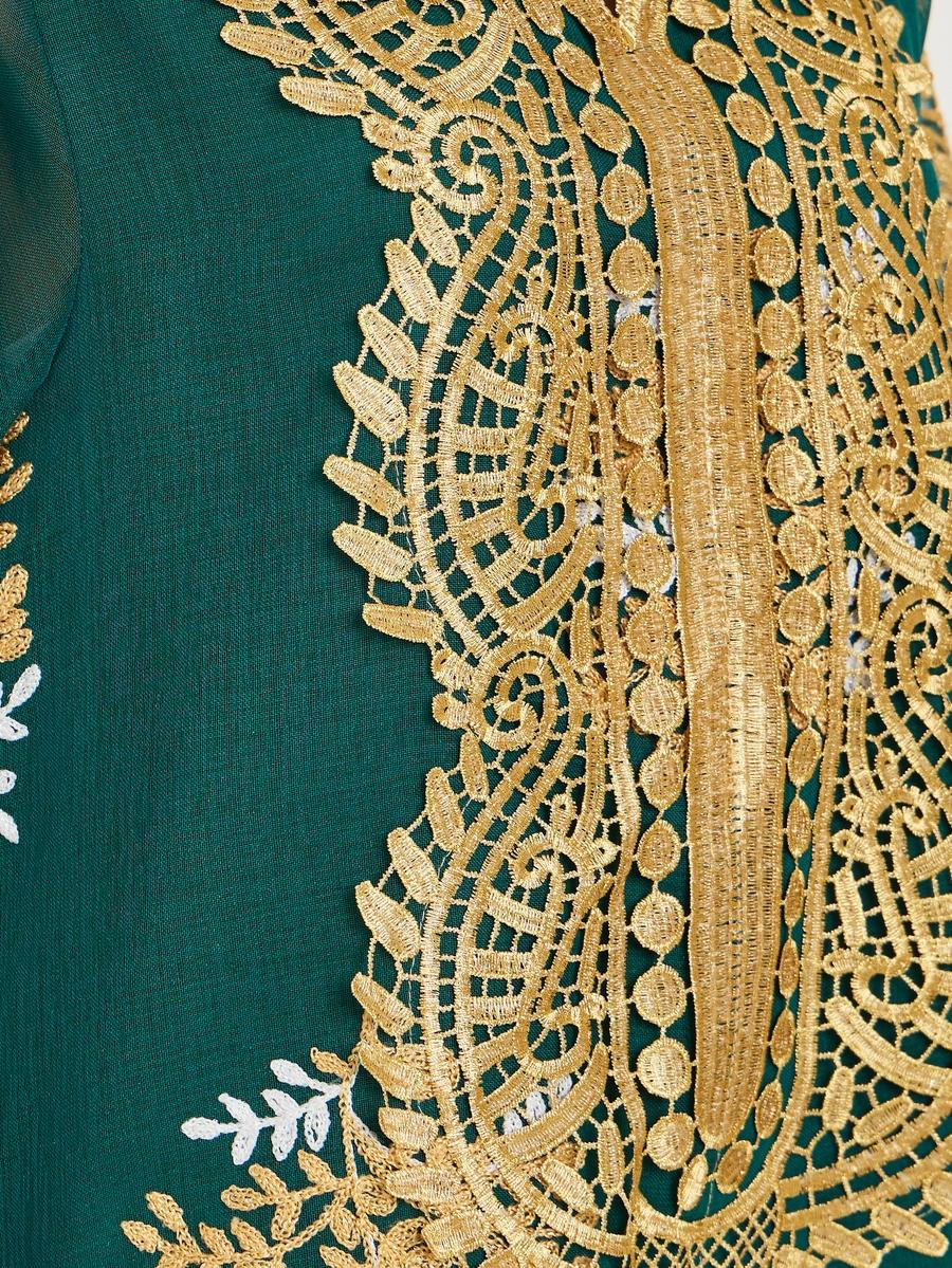 Styli Women Embellished Lace Trim Jalabiya-women-arabicclothing-jalabiyas-image-5