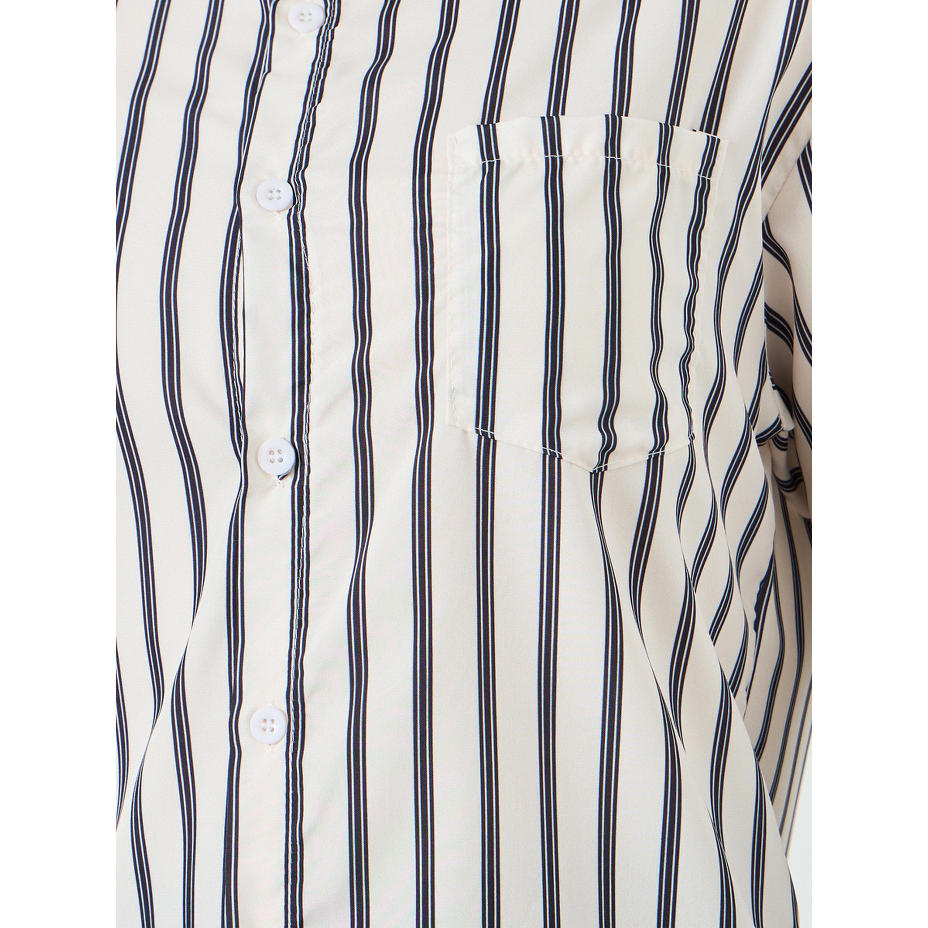 Styli Women Striped Longline Oversized Shirt-women-clothing-shirtsandblouses-shirts-image-4