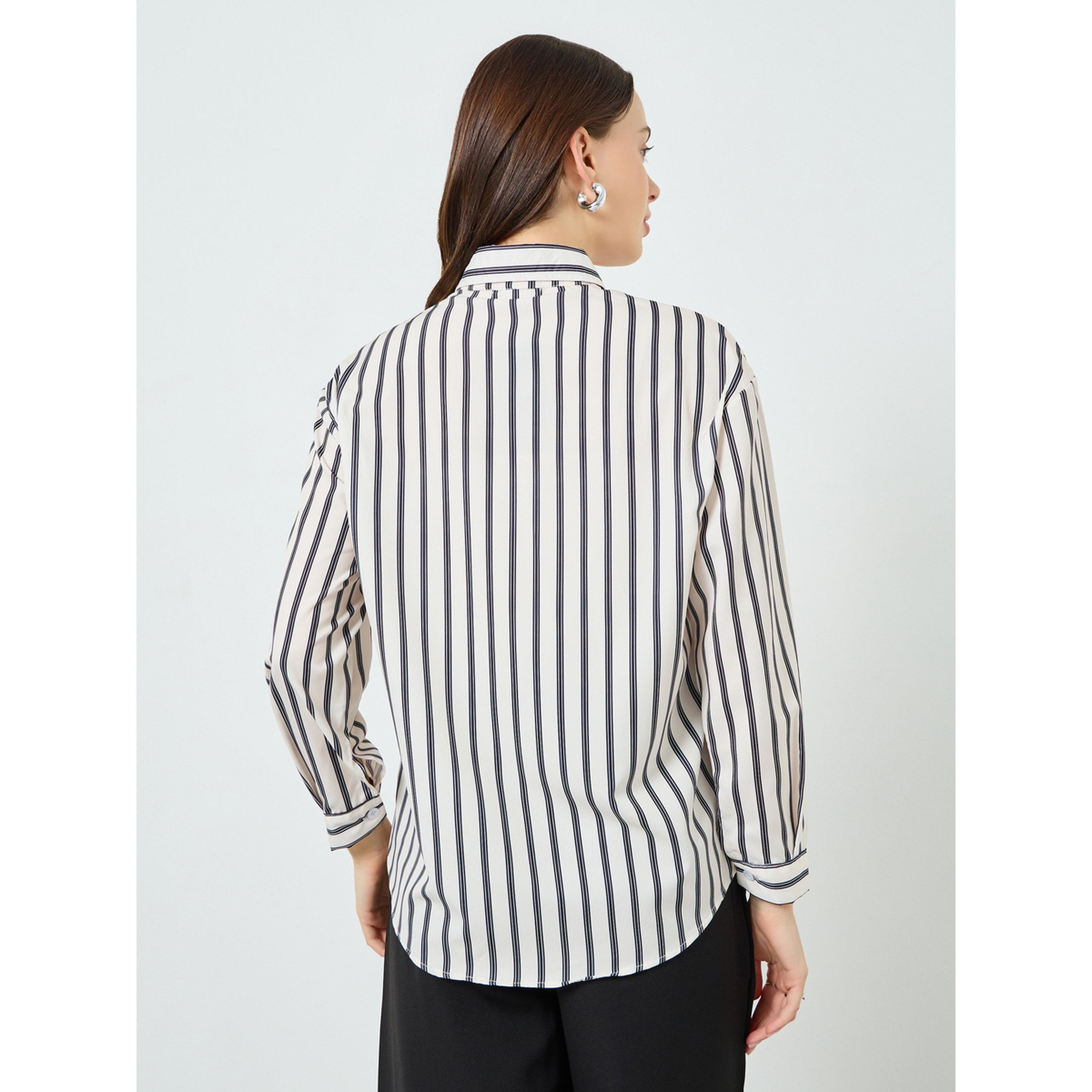 Styli Women Striped Longline Oversized Shirt-women-clothing-shirtsandblouses-shirts-image-5