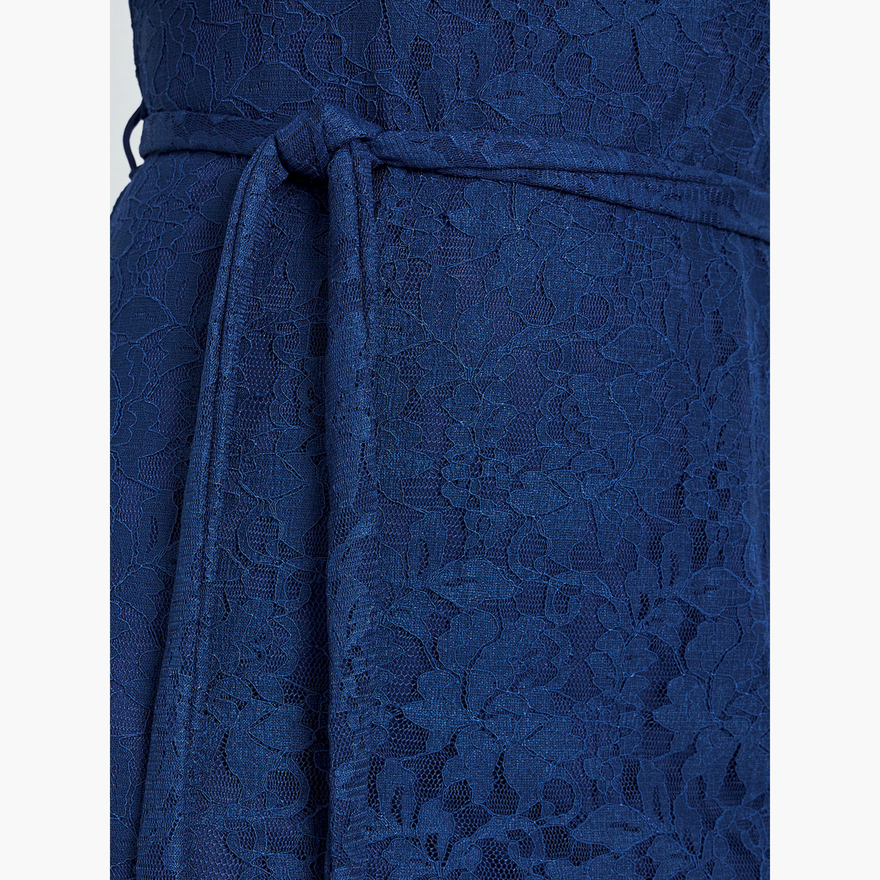 Styli Blue Lace Sleeveless Ruffled Hem Maxi Dress-women-clothing-dresses-image-3