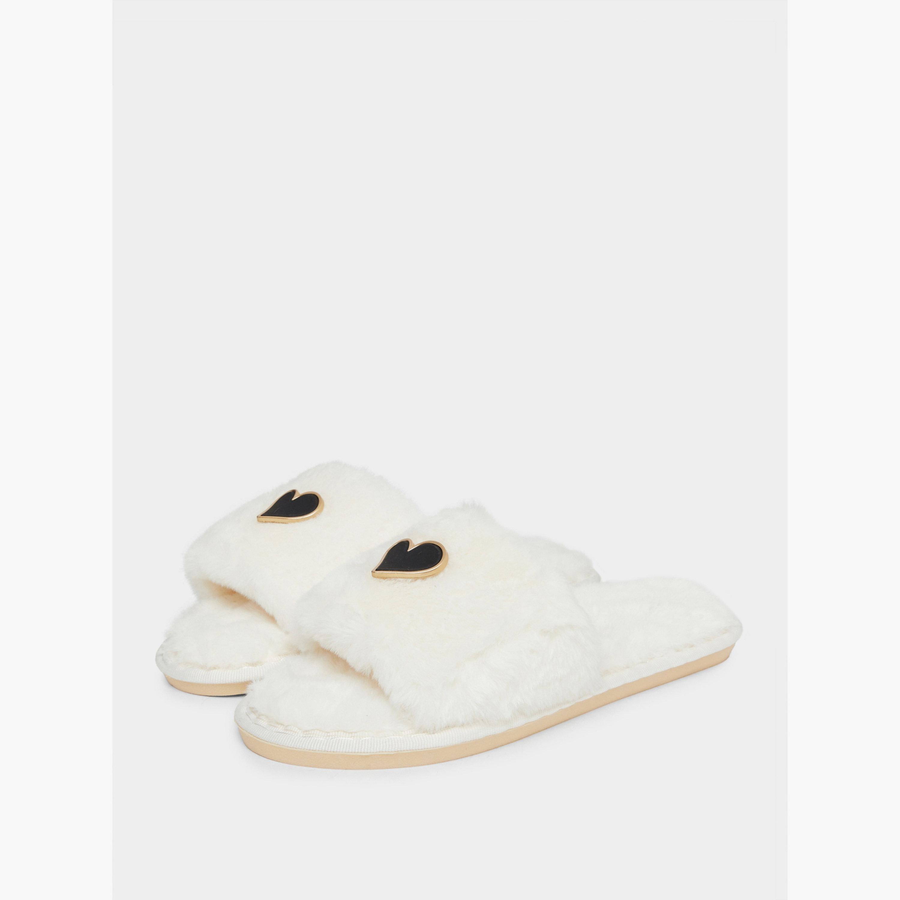 شبشب غرفة نوم بتفاصيل زغبية-women-shoes-bedroomslippers-image-1