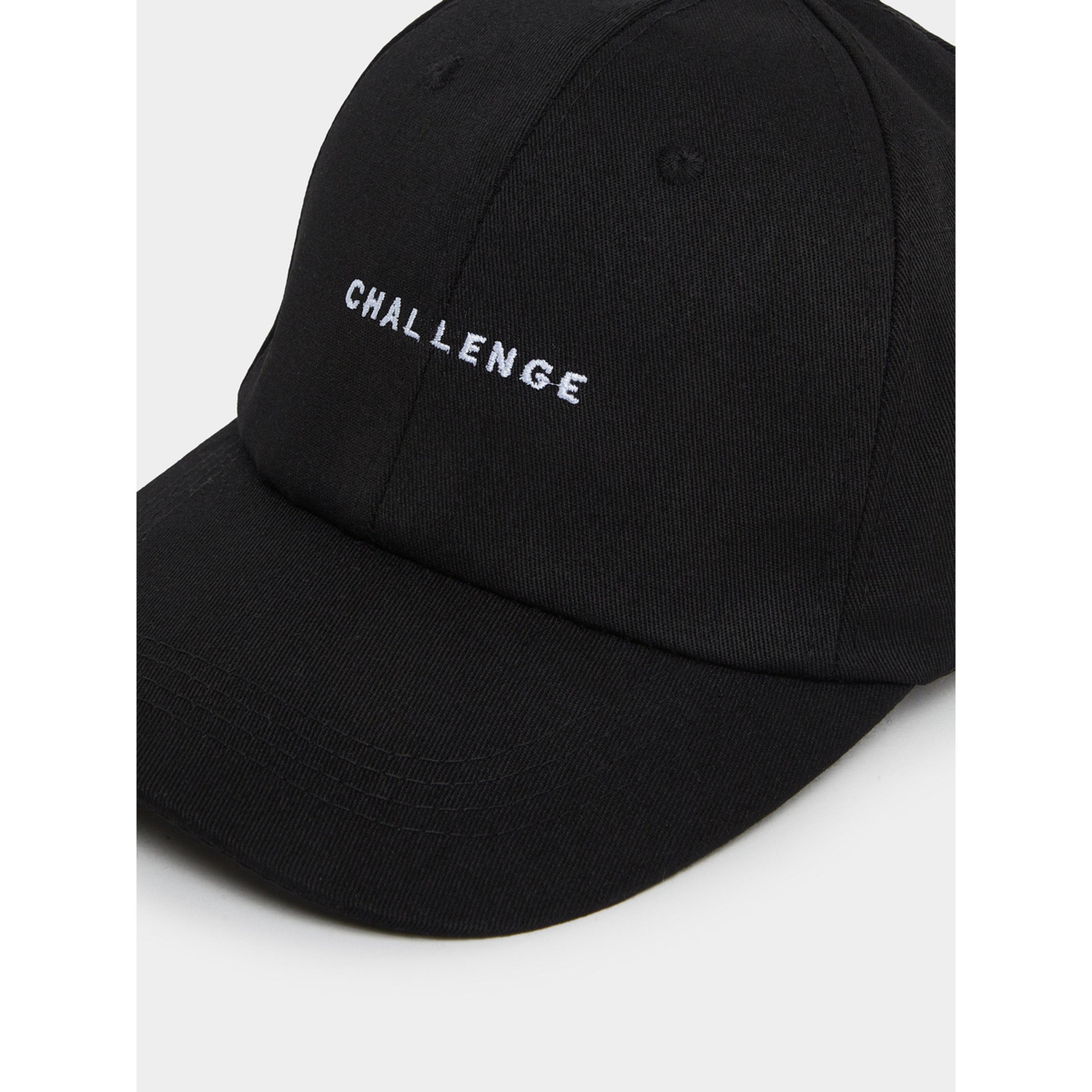 Styli Black Embroidered Baseball Cap-men-caps-image-3