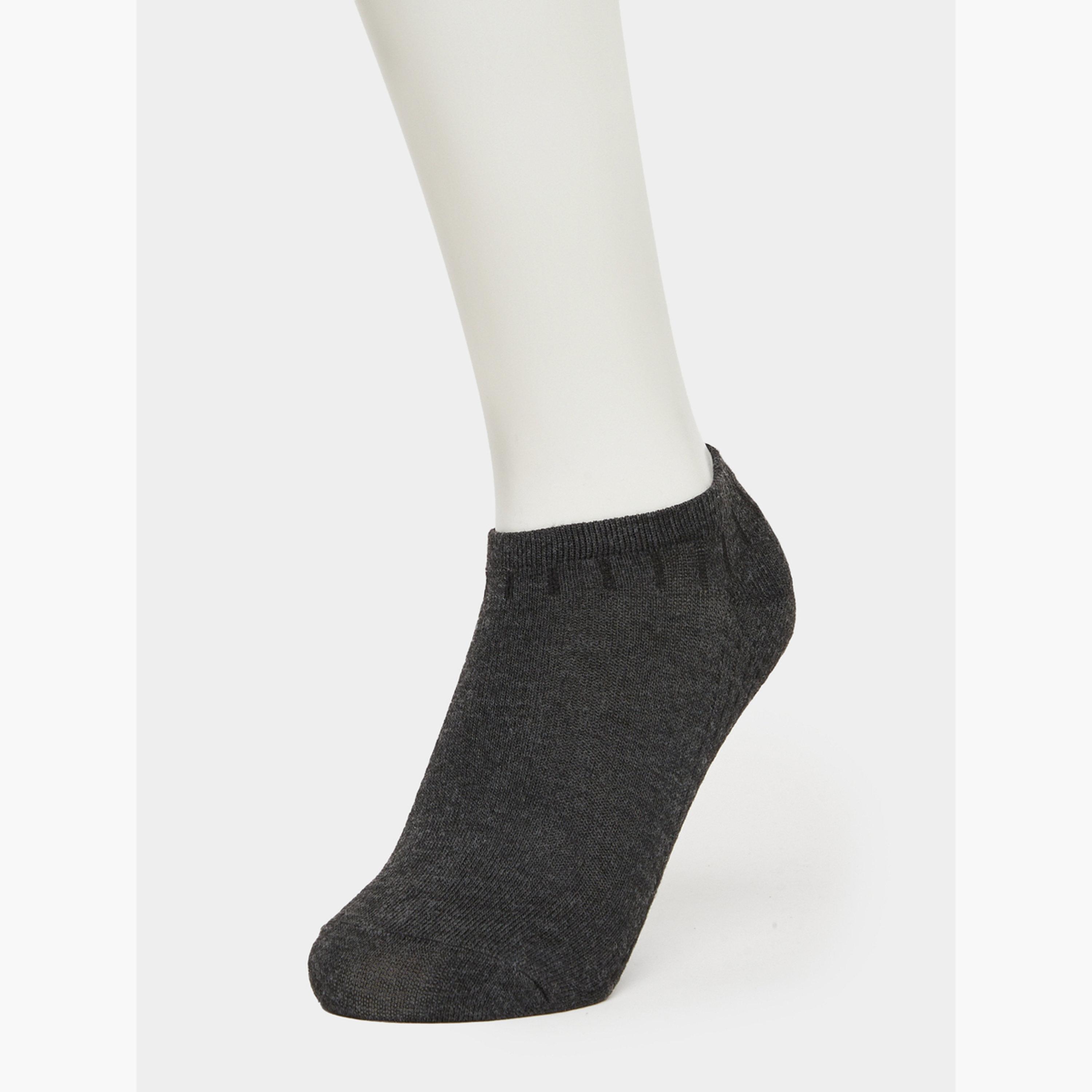 Styli Pack of 5 - Contrast Detail Ankle Socks-men-socks-image-2