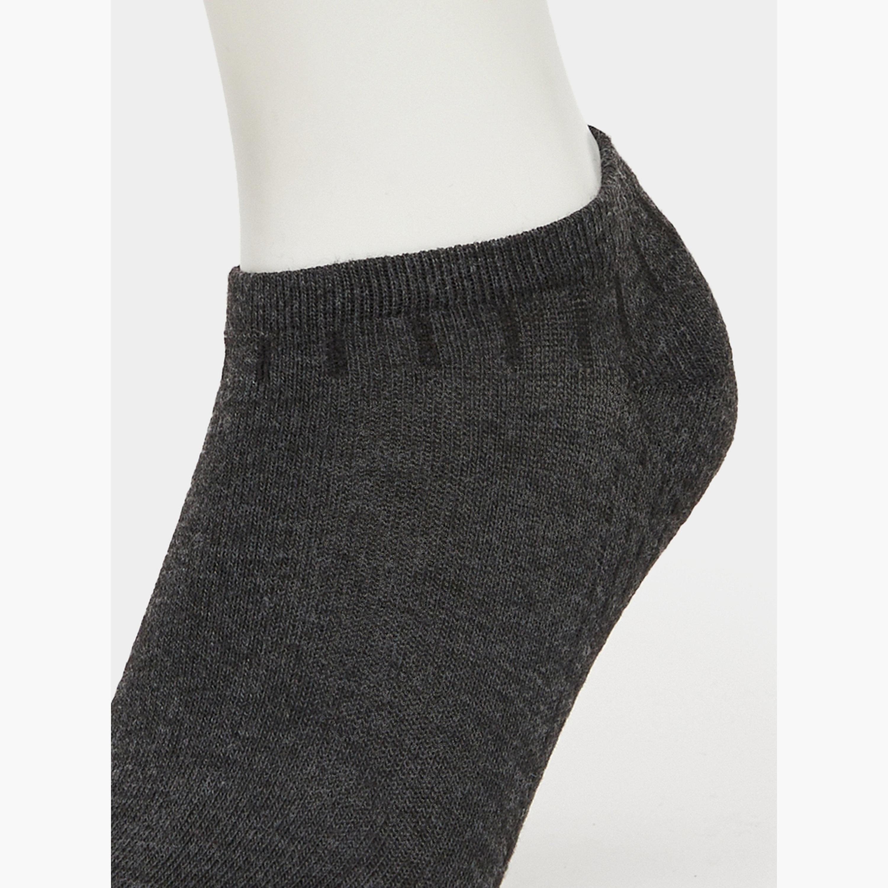 Styli Pack of 5 - Contrast Detail Ankle Socks-men-socks-image-3
