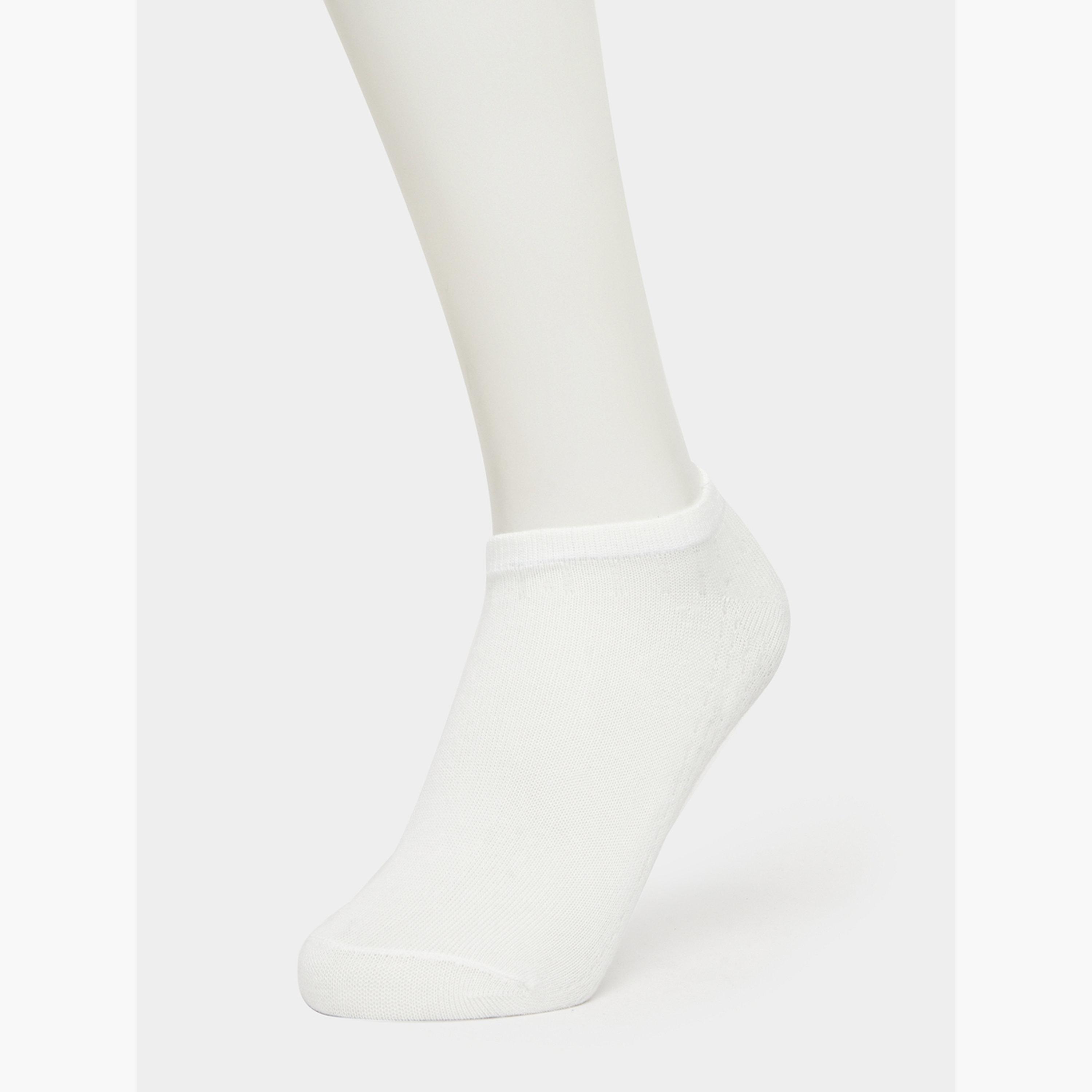 Styli Pack of 5 - Contrast Detail Ankle Socks-men-socks-image-6