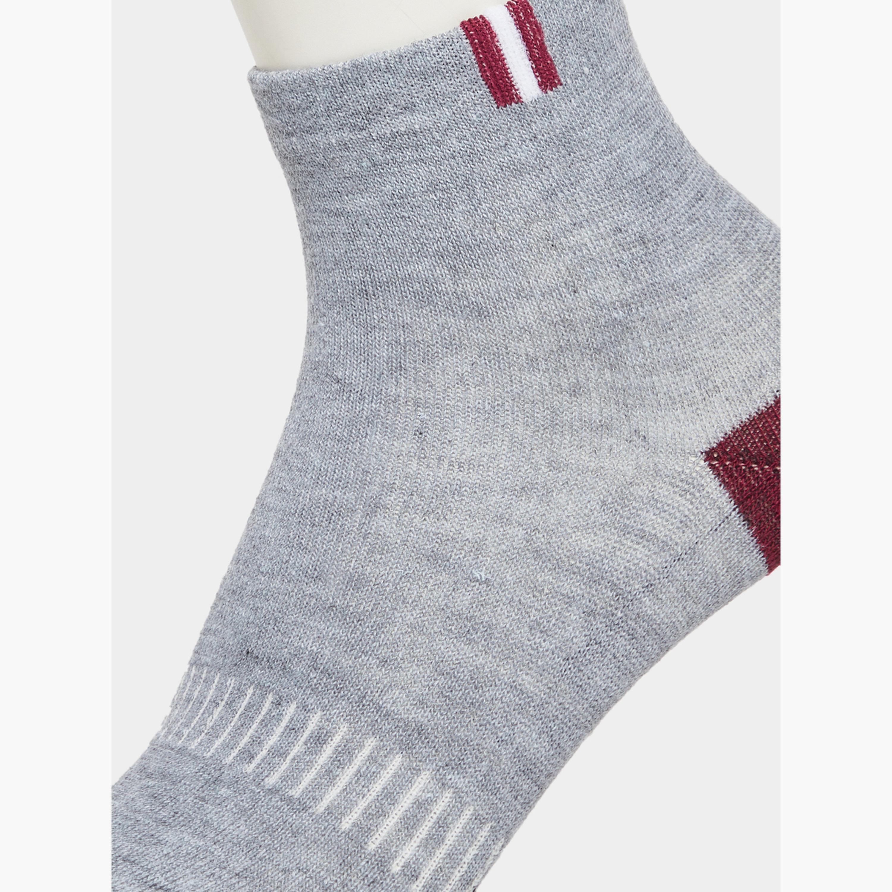 Styli Pack of 5 - Striped Detail Ankle Socks-men-socks-image-5