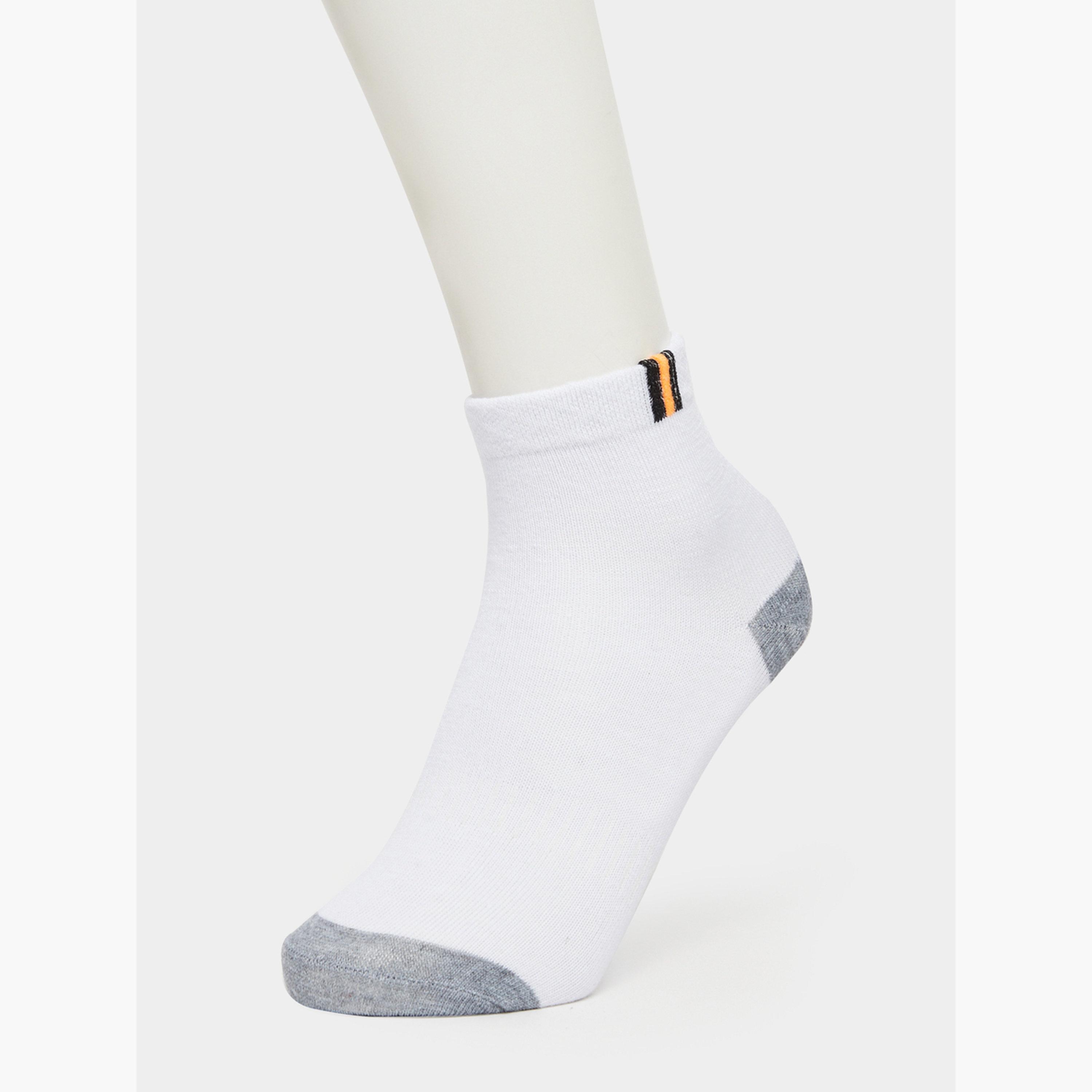 Styli Pack of 5 - Striped Detail Ankle Socks-men-socks-image-6