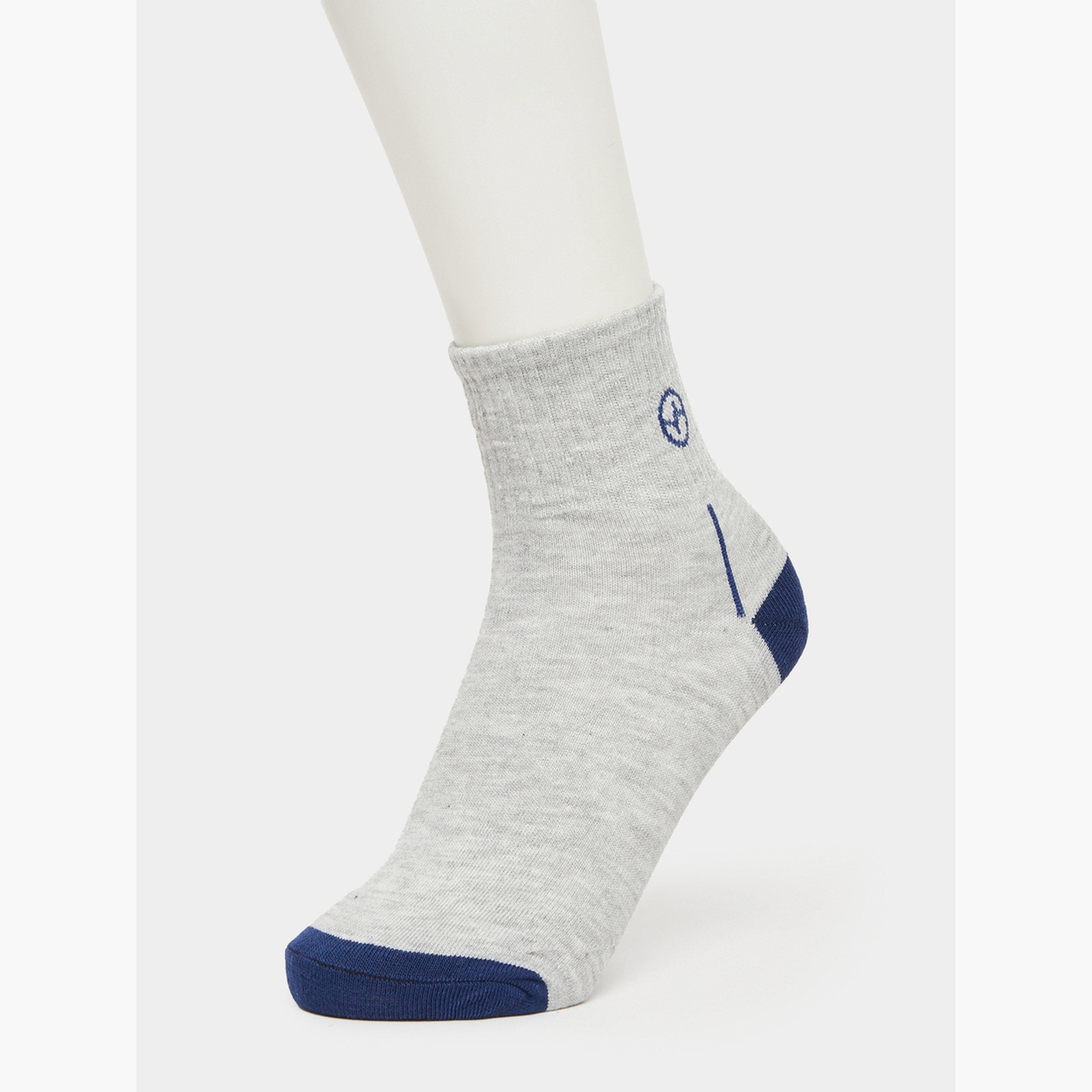 مجموعة من 5 جوارب بتفاصيل مضلعة-men-socks-image-6