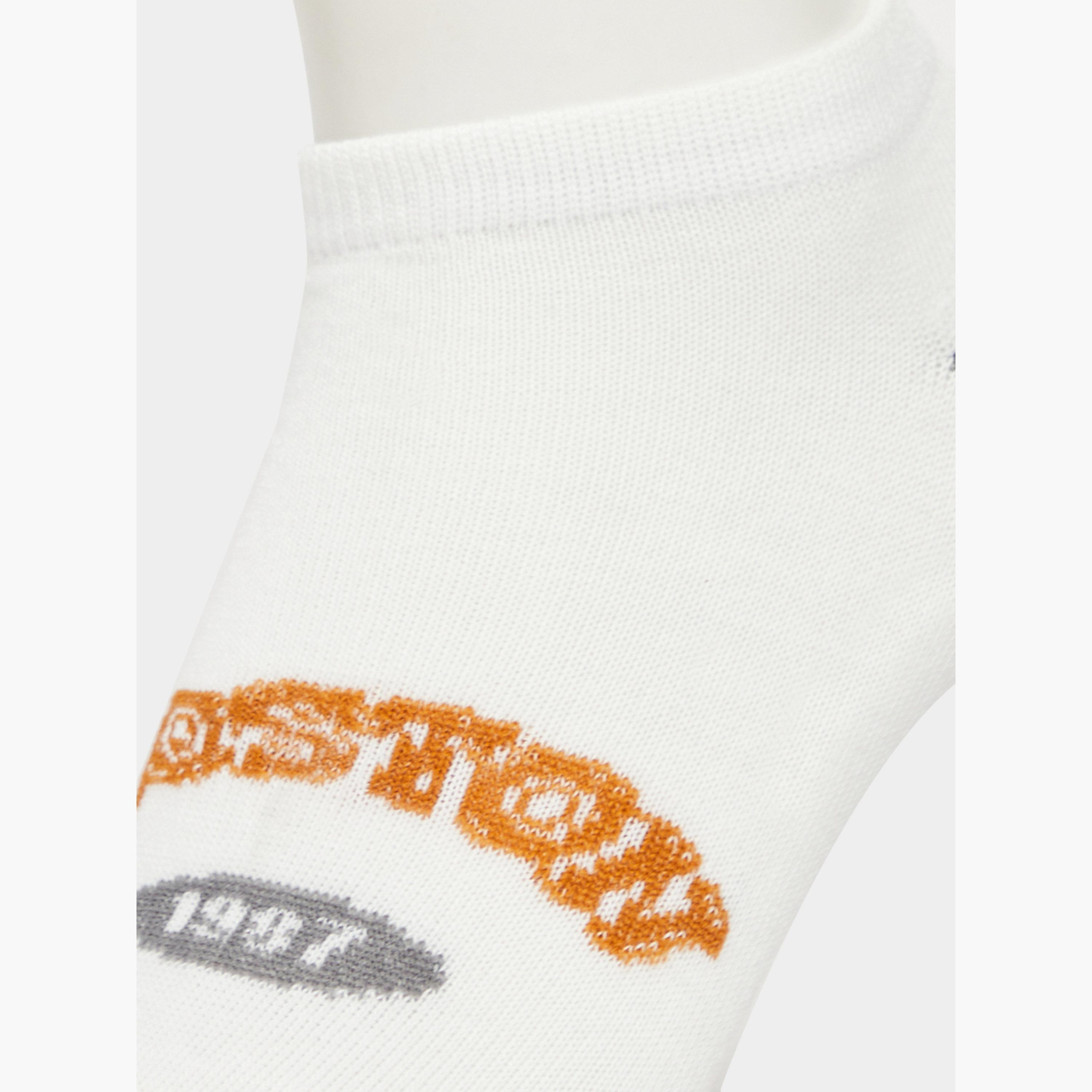 Styli Pack of 5 - Contrast Printed Detail Ankle Socks-men-socks-image-5