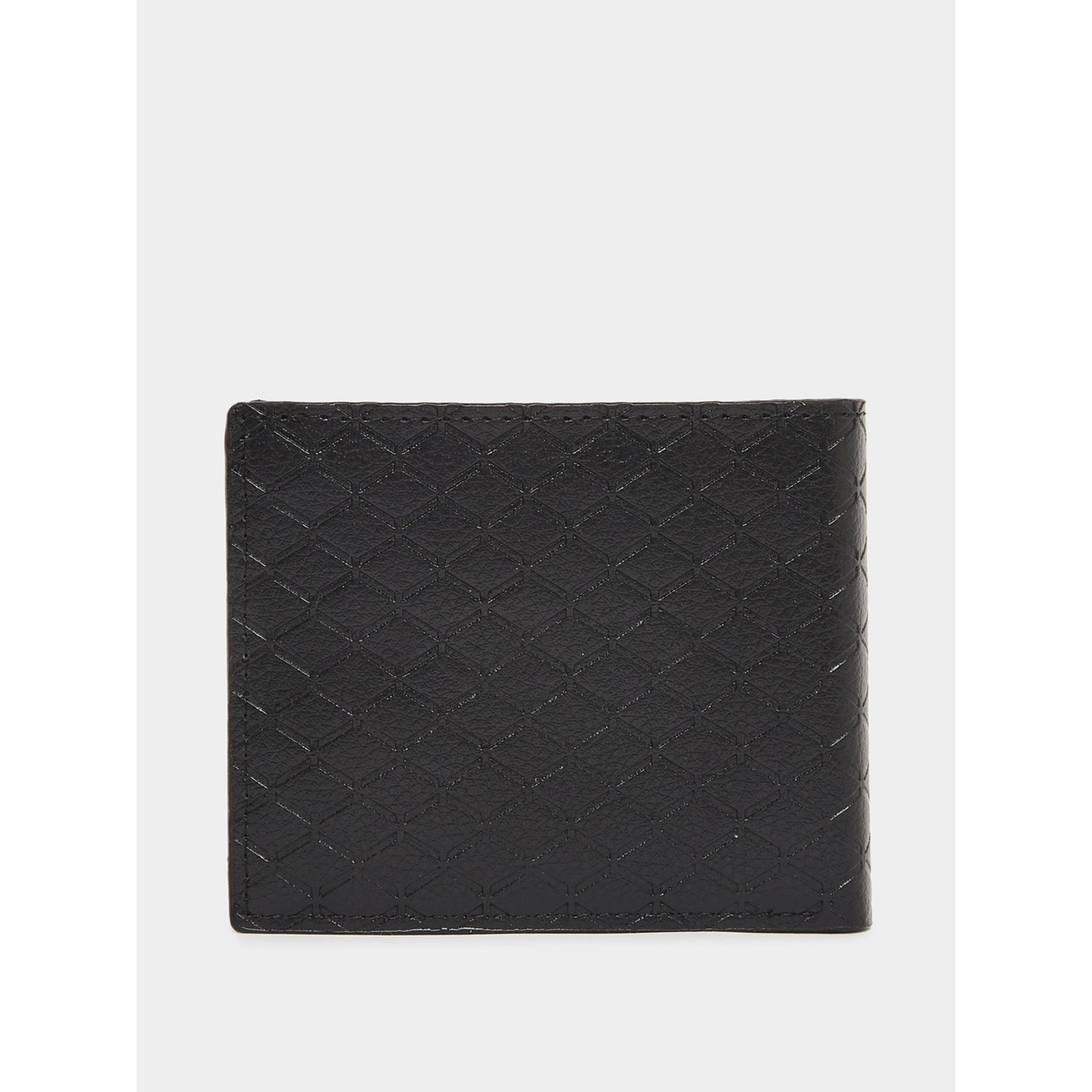 Styli Black Textured Bifold Wallet for Men-men-beltsandwallets-wallets-image-2