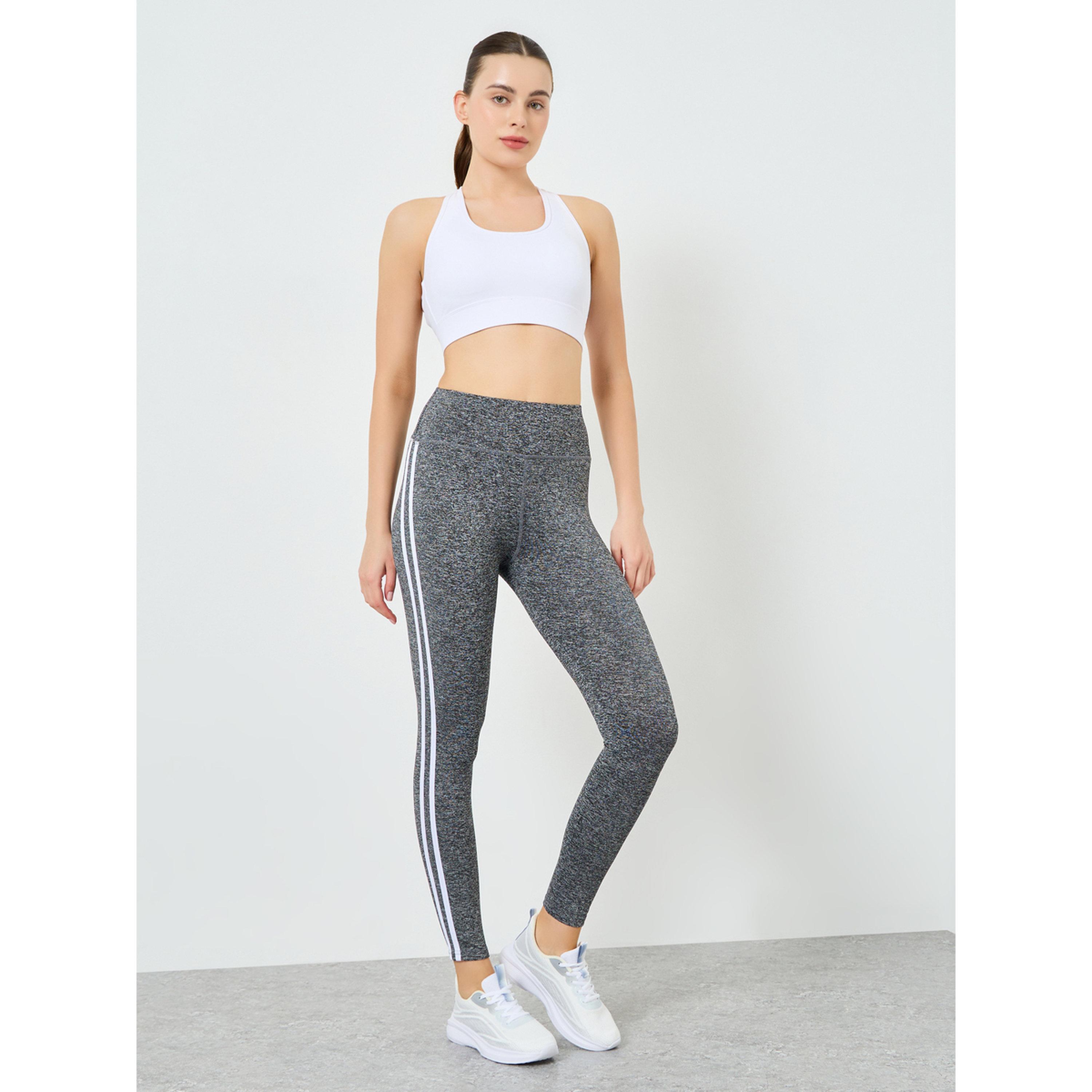 ليقنز ميلانج بخطوط مزدوجة للنساء-sports-women-clothing-joggersandtrackpants-image-2