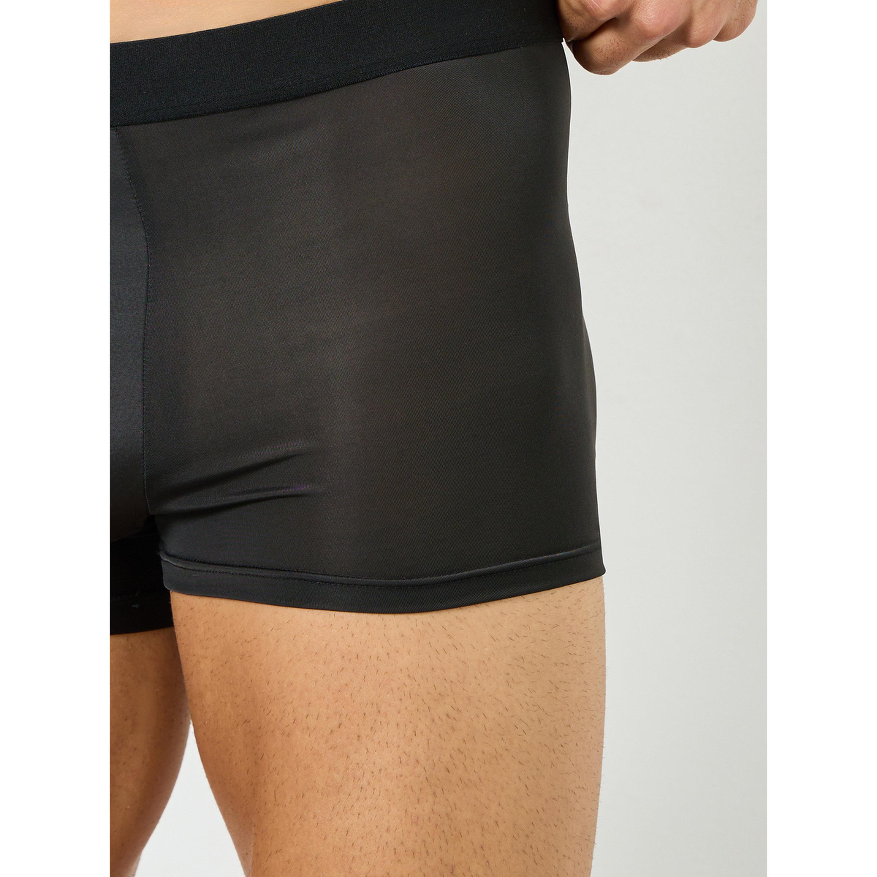 Styli Men Black Solid Trunks-men-clothing-innerwear-underwear-image-3