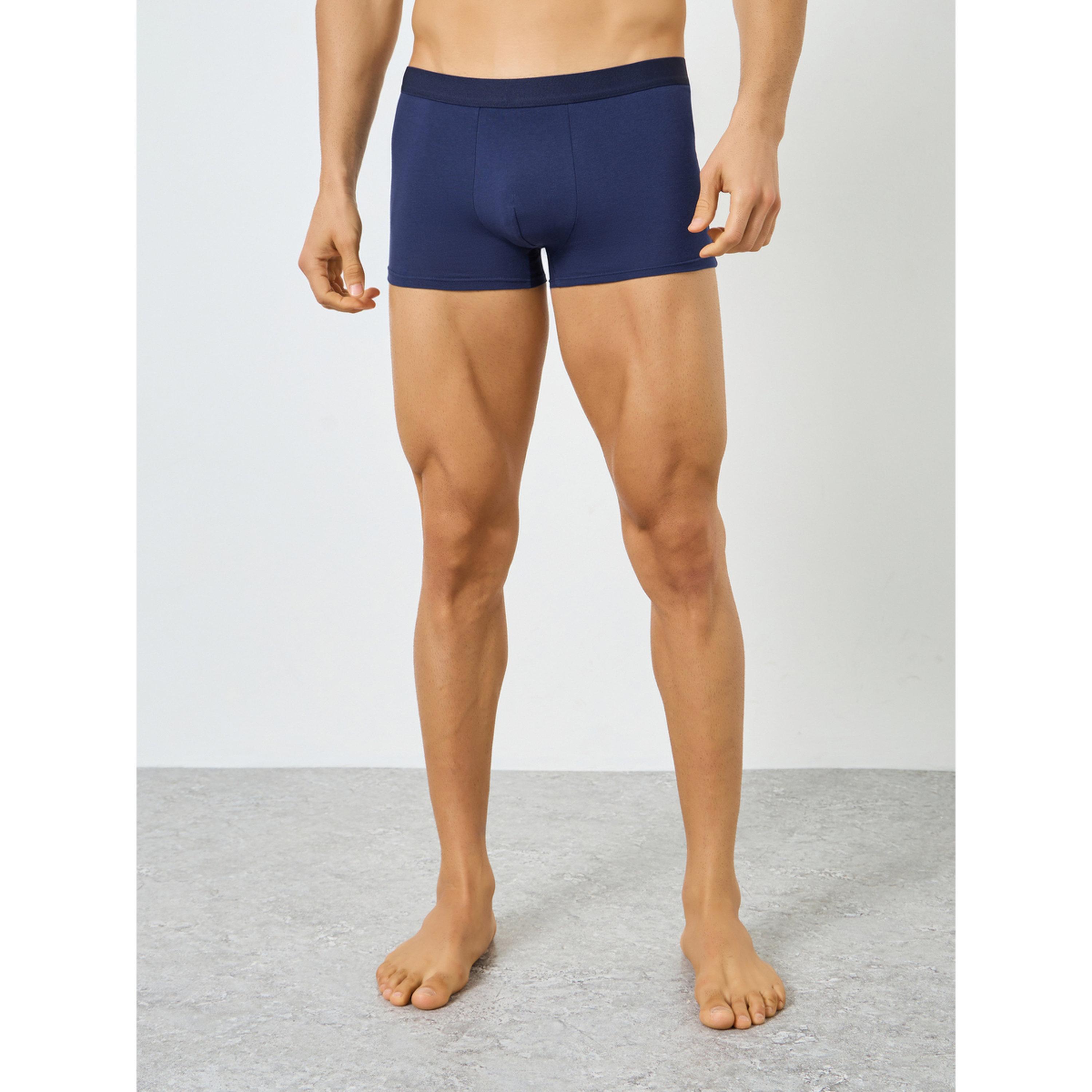 Styli Men Solid Cotton Trunks-men-clothing-innerwear-underwear-image-1