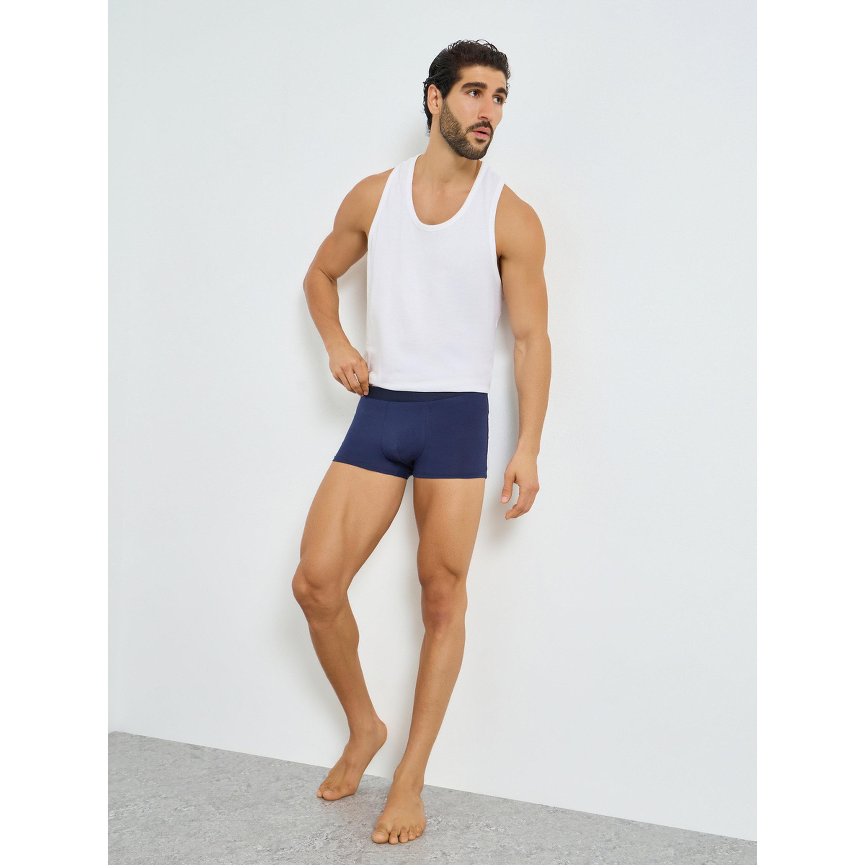 Styli Men Solid Cotton Trunks-men-clothing-innerwear-underwear-image-2
