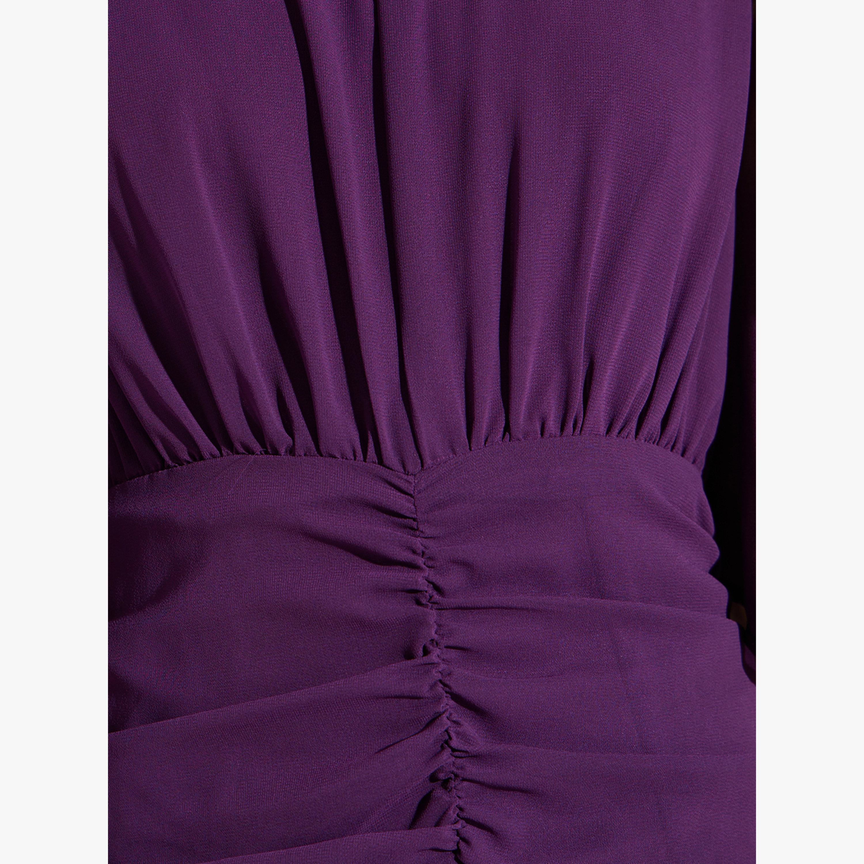 فستان طويل مزين بطبقات وتفاصيل مزمومة-women-clothing-dresses-image-5