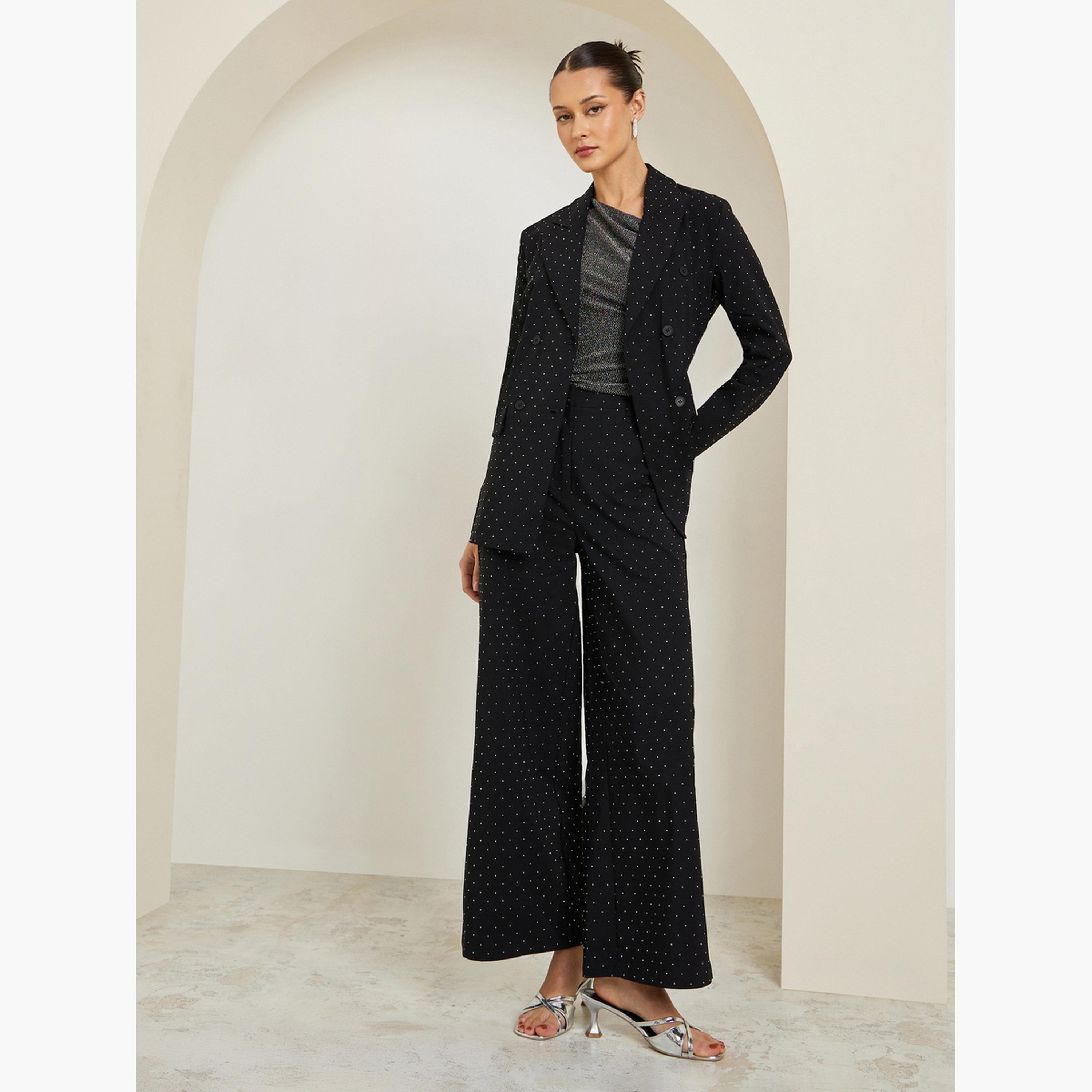 بليزر مزين بقصة عادية-women-clothing-coatsandjackets-blazers-image-2