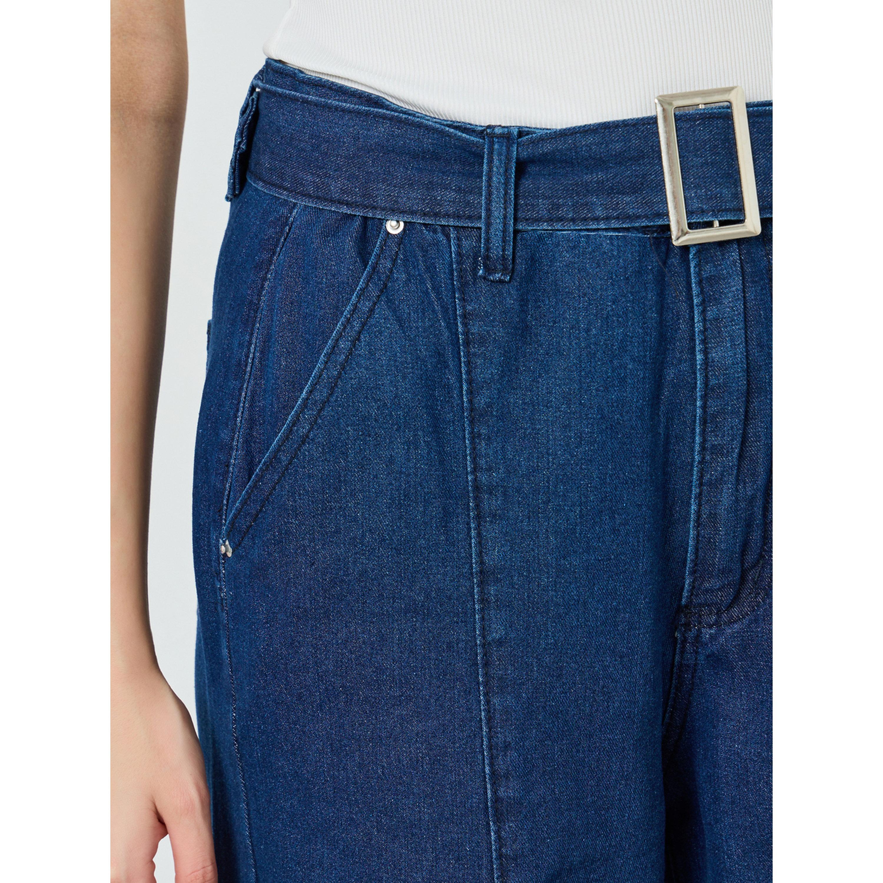 بنطال جينزبأرجل واسعة لون أزرق داكن-women-clothing-bottoms-jeans-image-3