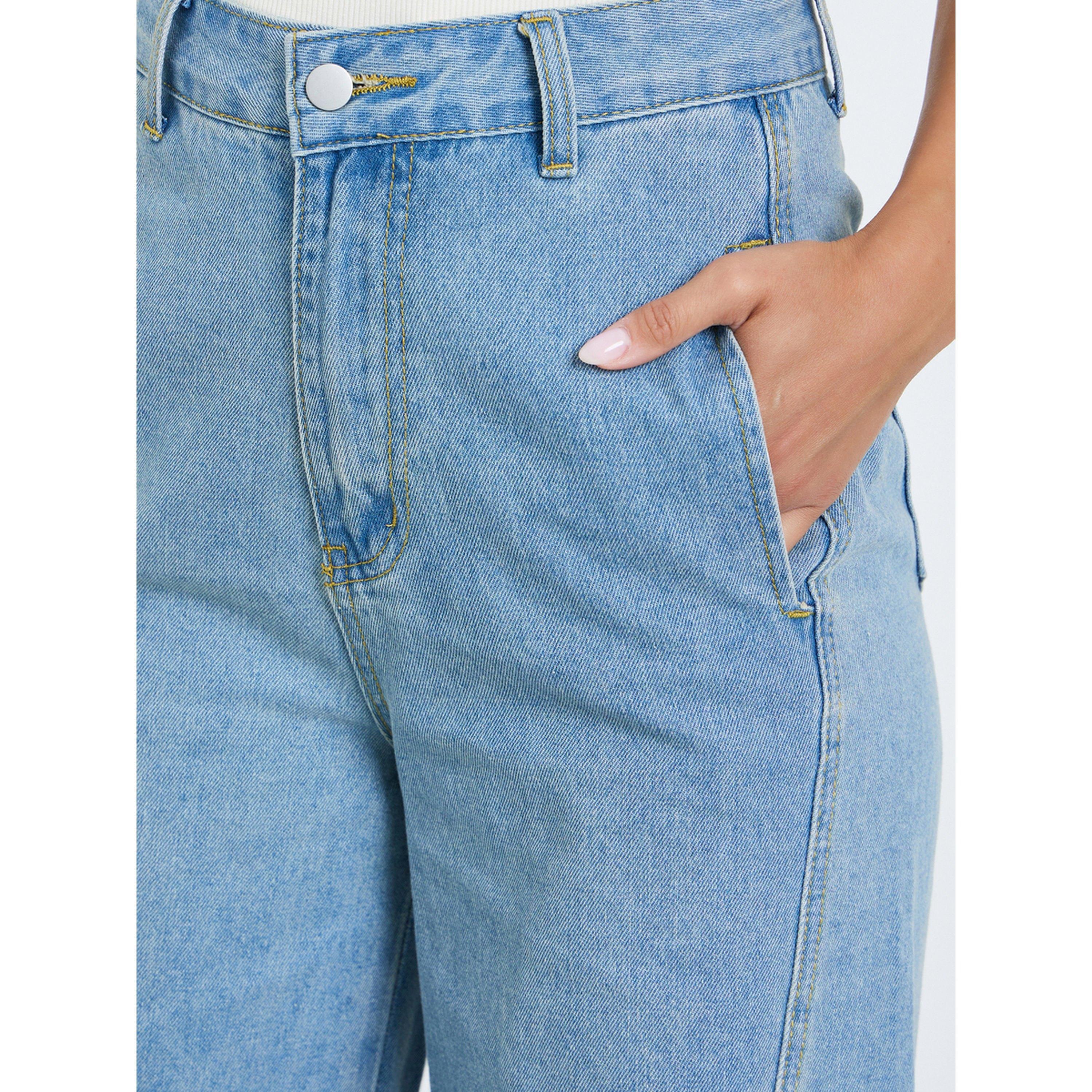 بنطال جينزبأرجل واسعة لون أزرق-women-clothing-bottoms-jeans-image-3