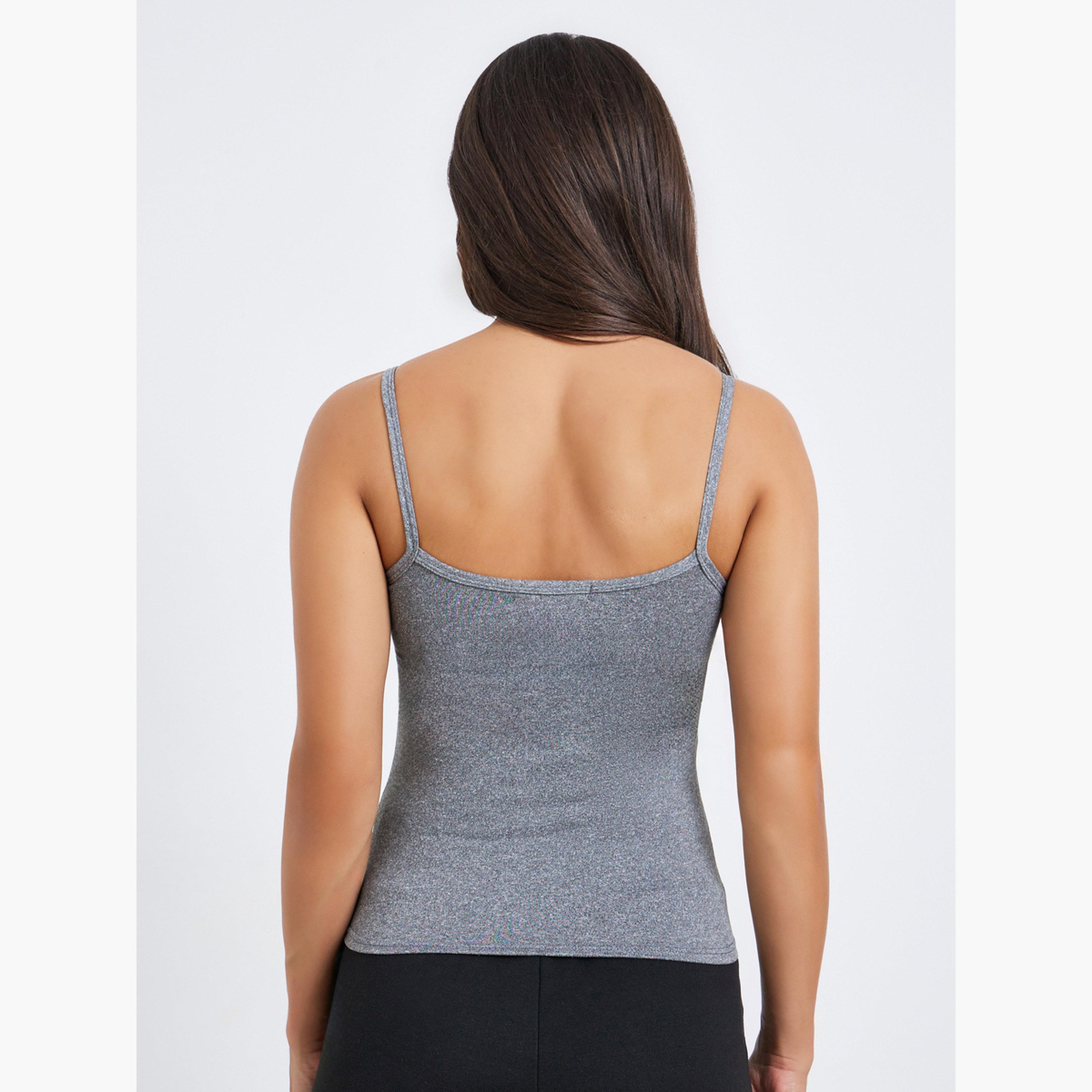 بلوزة كامي ضيقة بياقة سكوب سادة-women-clothing-tshirts-image-5