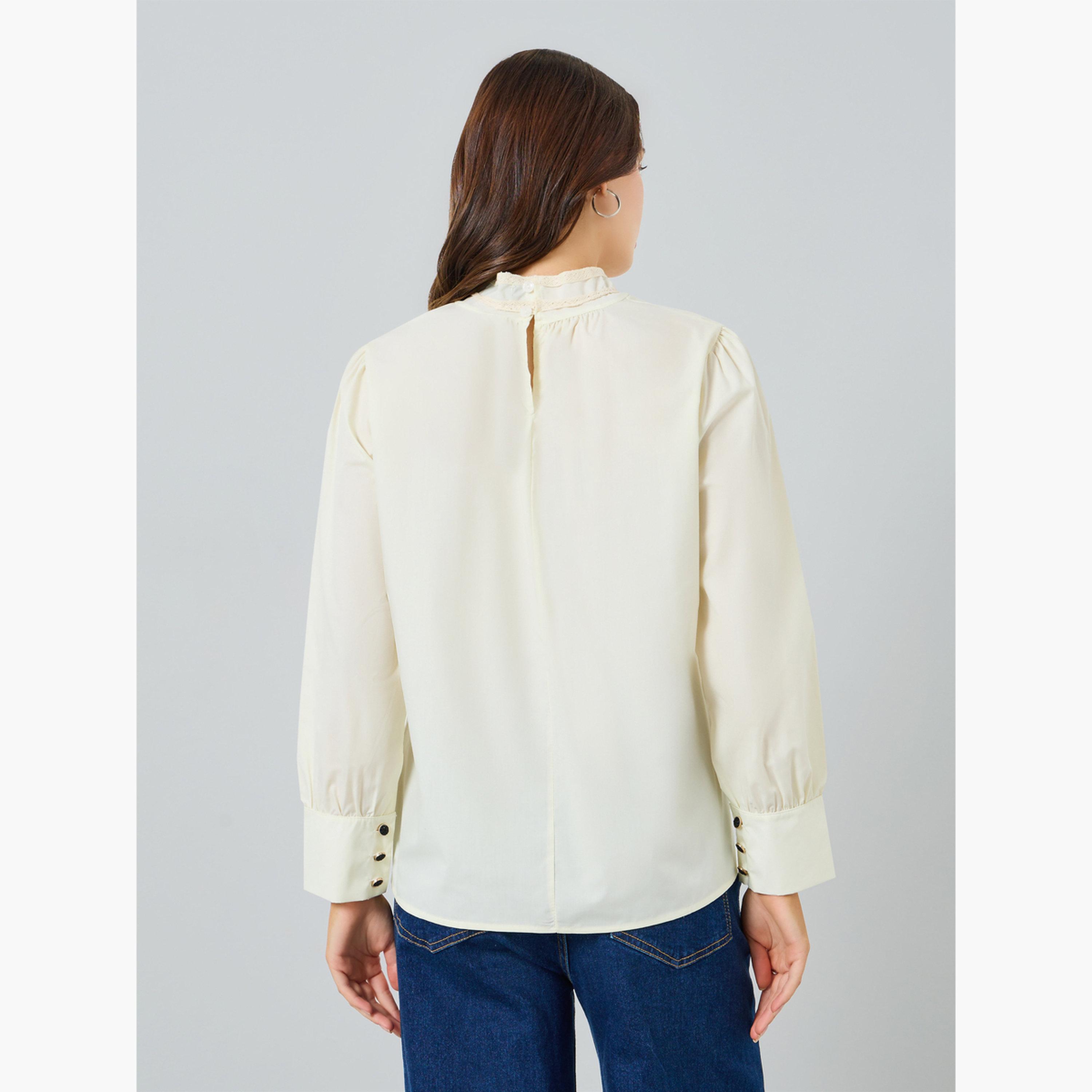 بلوزة بأكمام طويلة وياقة عالية-women-clothing-shirtsandblouses-blouses-image-5