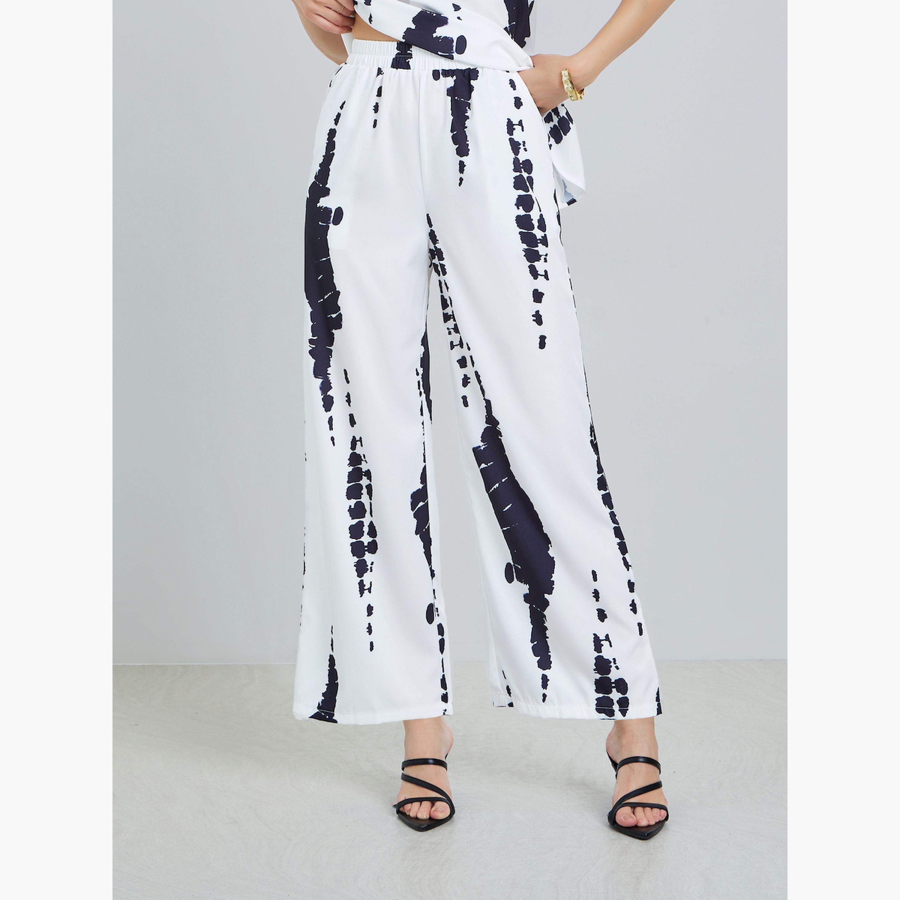 Take Two X Styli Printed Sleeveless Top and Trousers Co-Ords-women-clothing-coordsets-image-4
