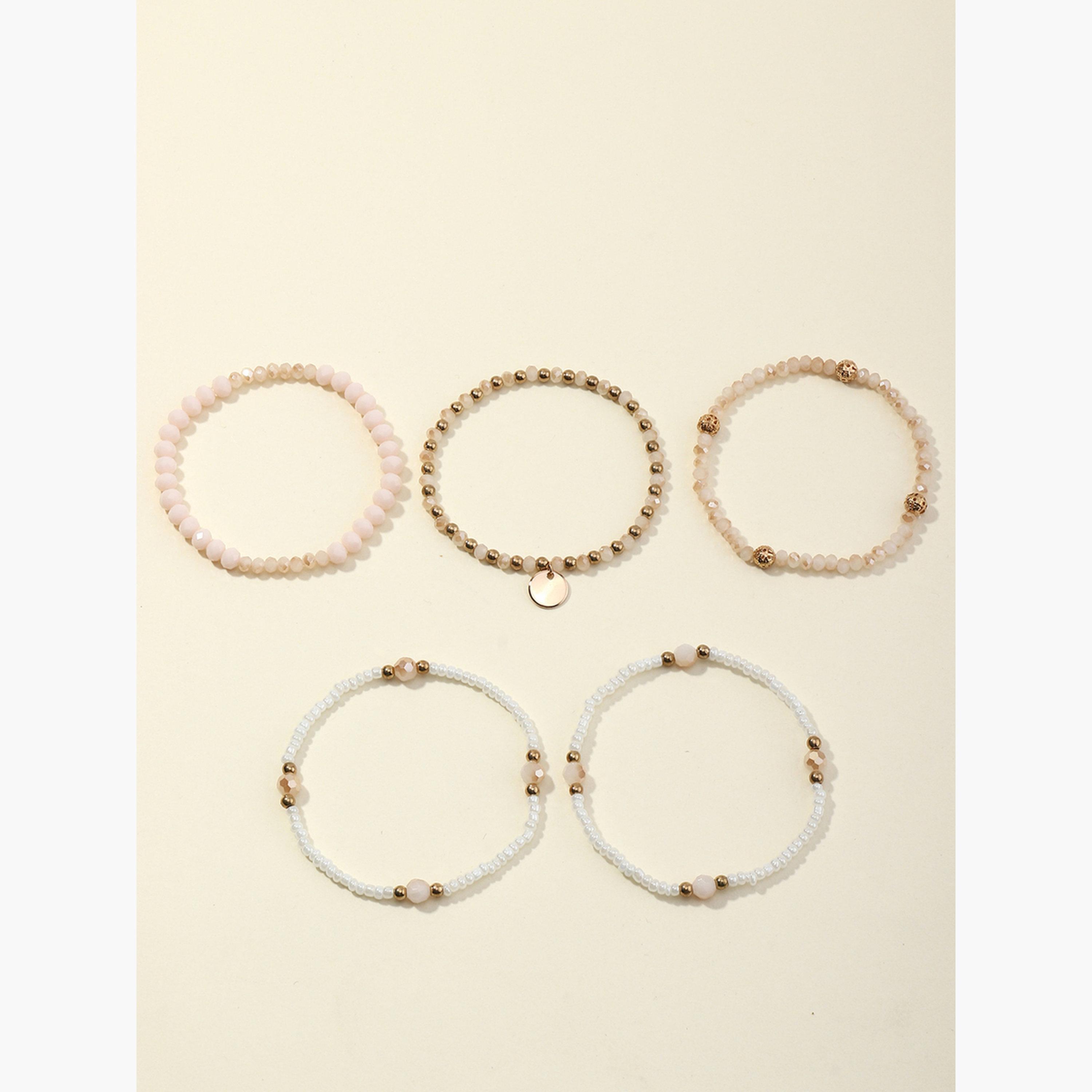 Take Two Set of 5 - Beaded Bracelets-women-watchesandjewellery-jewellery-banglesandbracelets-image-3