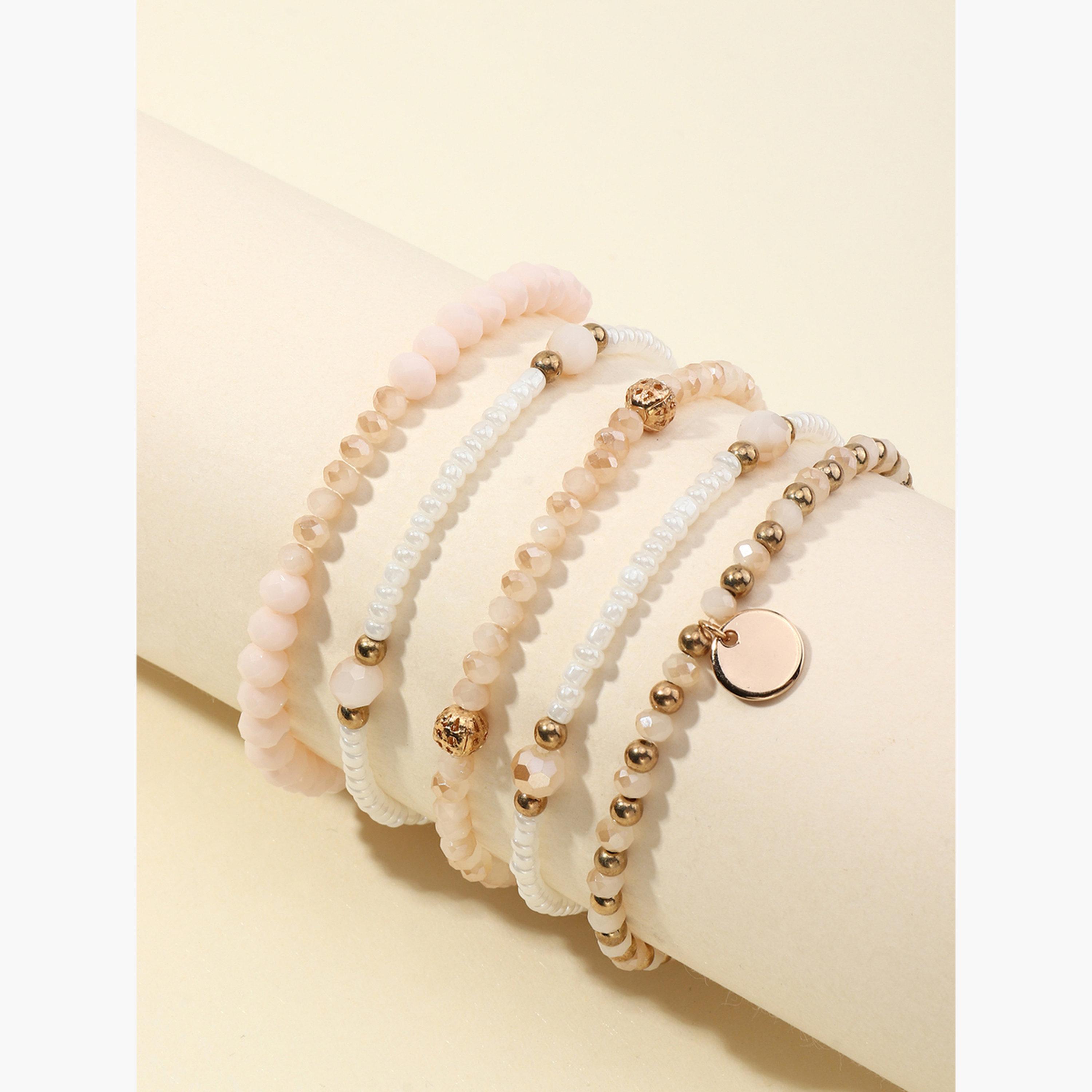 Take Two Set of 5 - Beaded Bracelets-women-watchesandjewellery-jewellery-banglesandbracelets-image-4