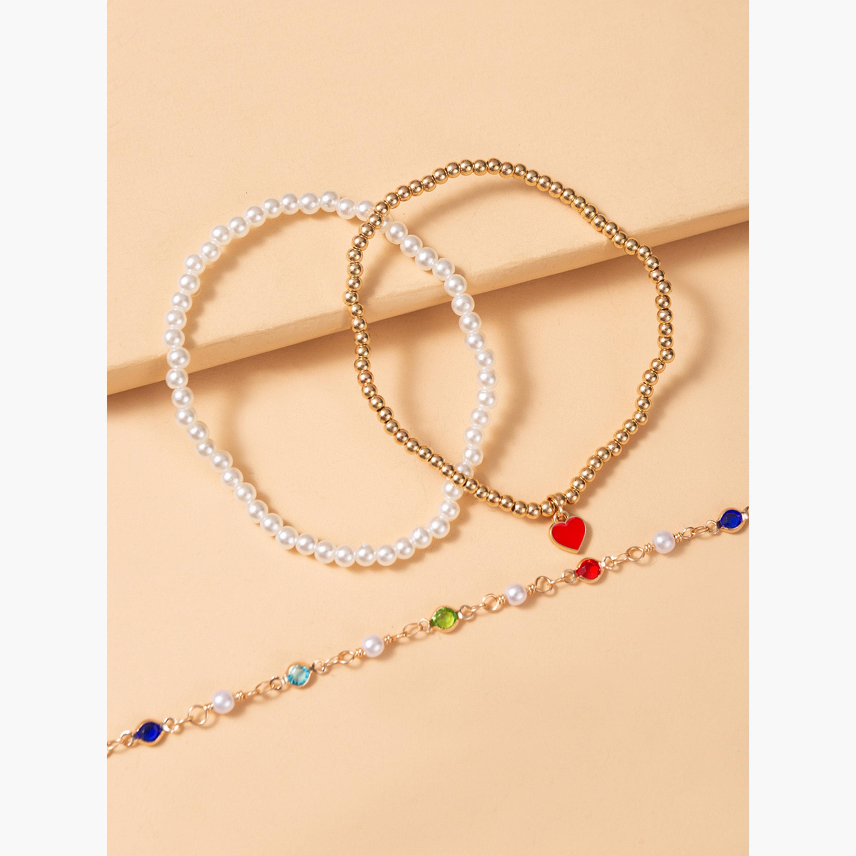 Take Two Set of 3 - Beaded Bracelets-women-watchesandjewellery-jewellery-banglesandbracelets-image-3