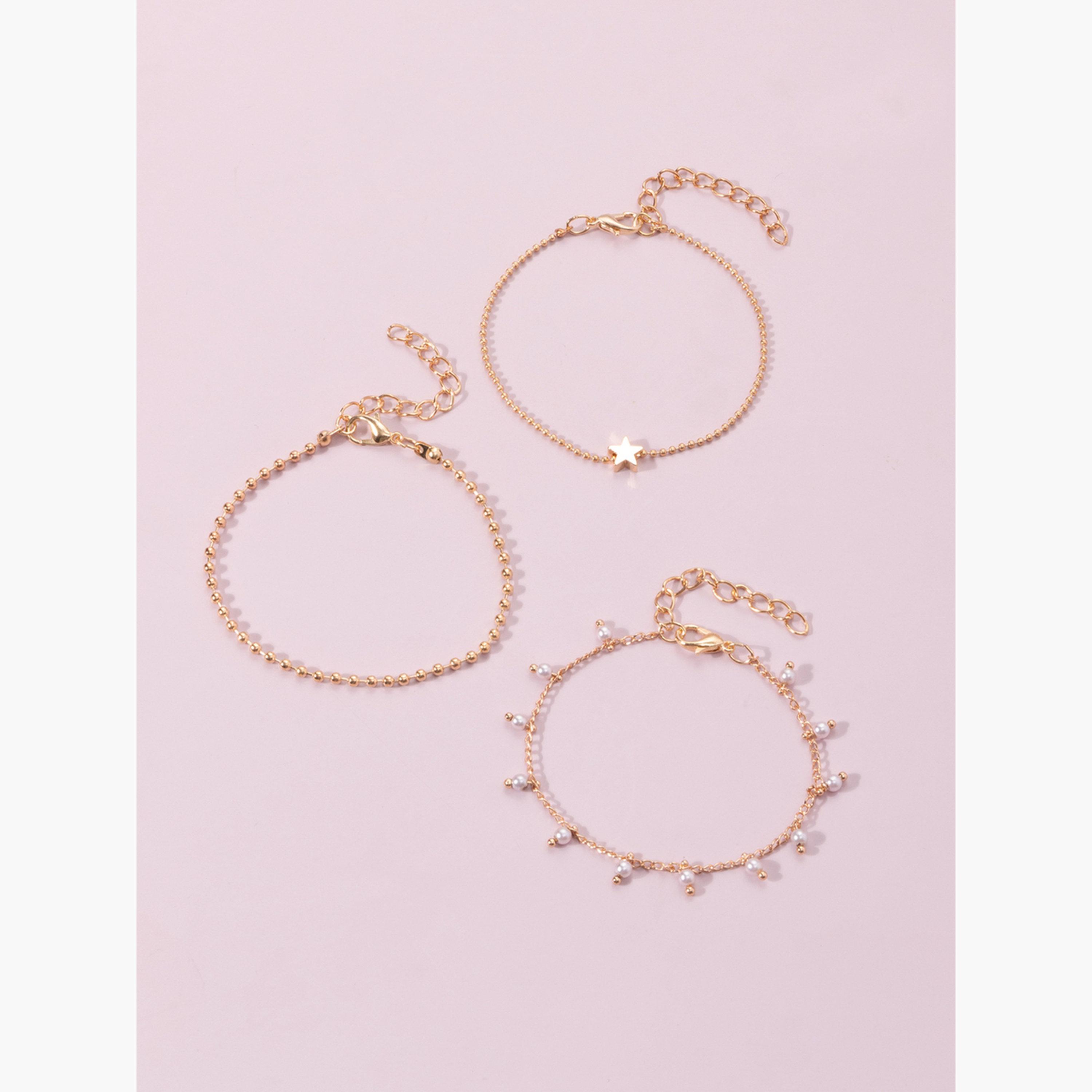 Take Two Set of 3 - Ball Chain Bracelets-women-watchesandjewellery-jewellery-banglesandbracelets-image-5