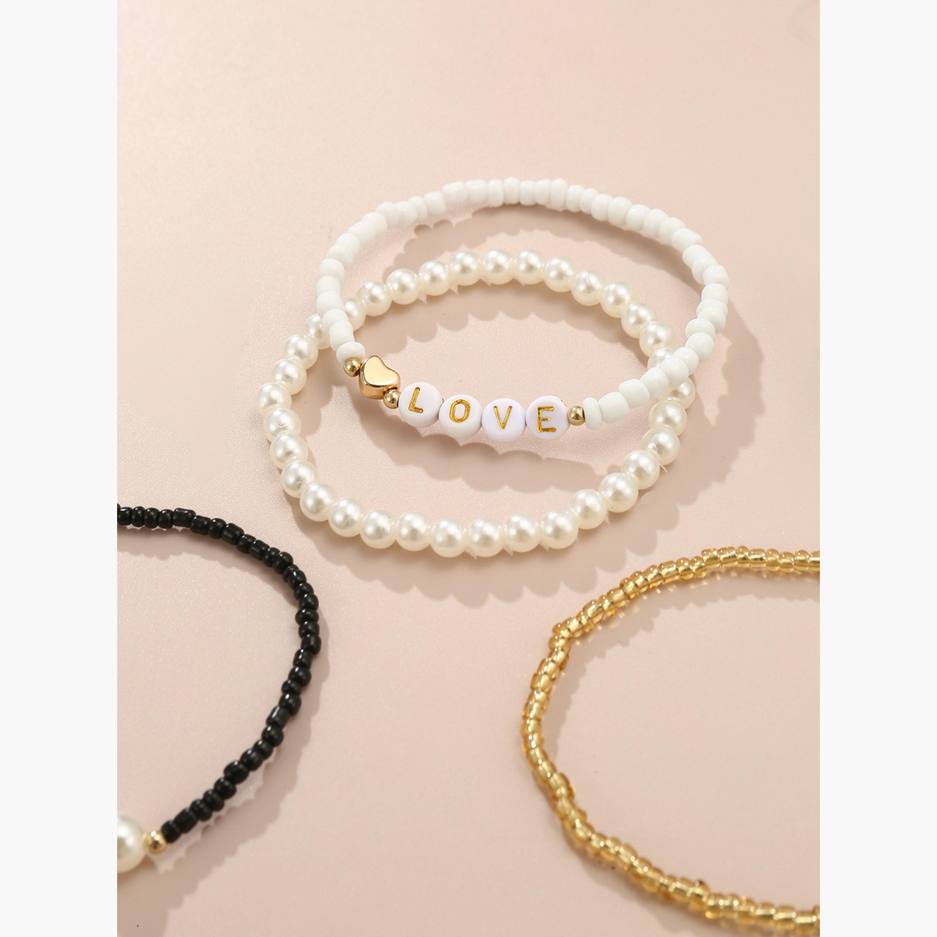 Take Two Set of 6 - Stackable Beaded Bracelets-women-watchesandjewellery-jewellery-banglesandbracelets-image-4