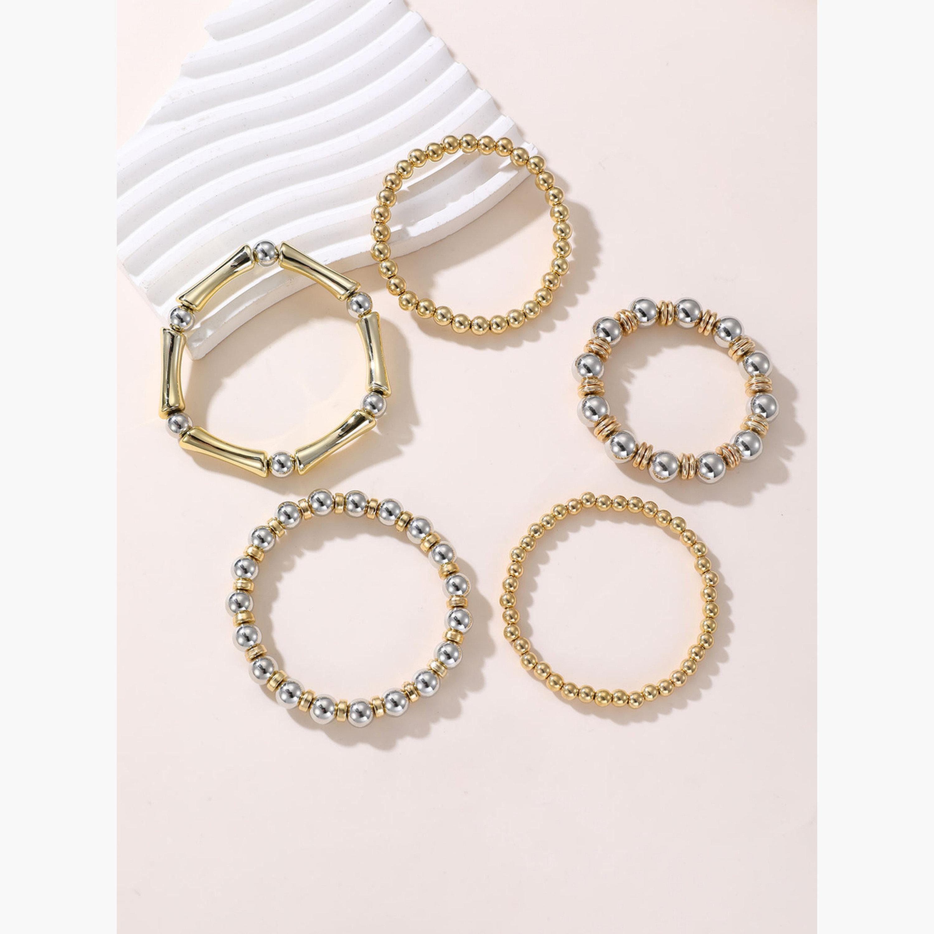 Take Two Set of 5 - Beaded Bracelets-women-watchesandjewellery-jewellery-banglesandbracelets-image-4