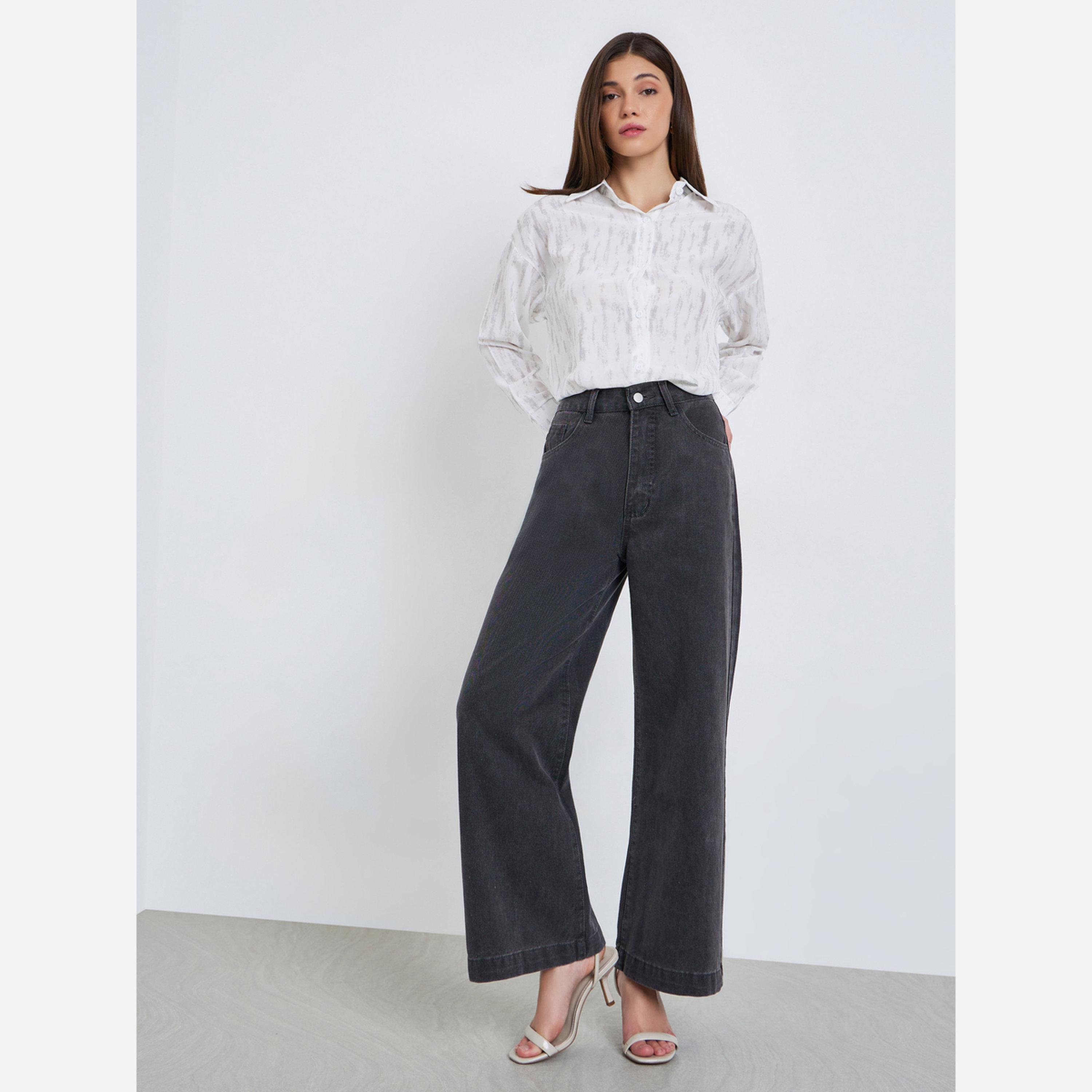 ستايلي - قميص كاجوال أكمام طويلة لون متدرج-women-clothing-shirtsandblouses-shirts-image-2