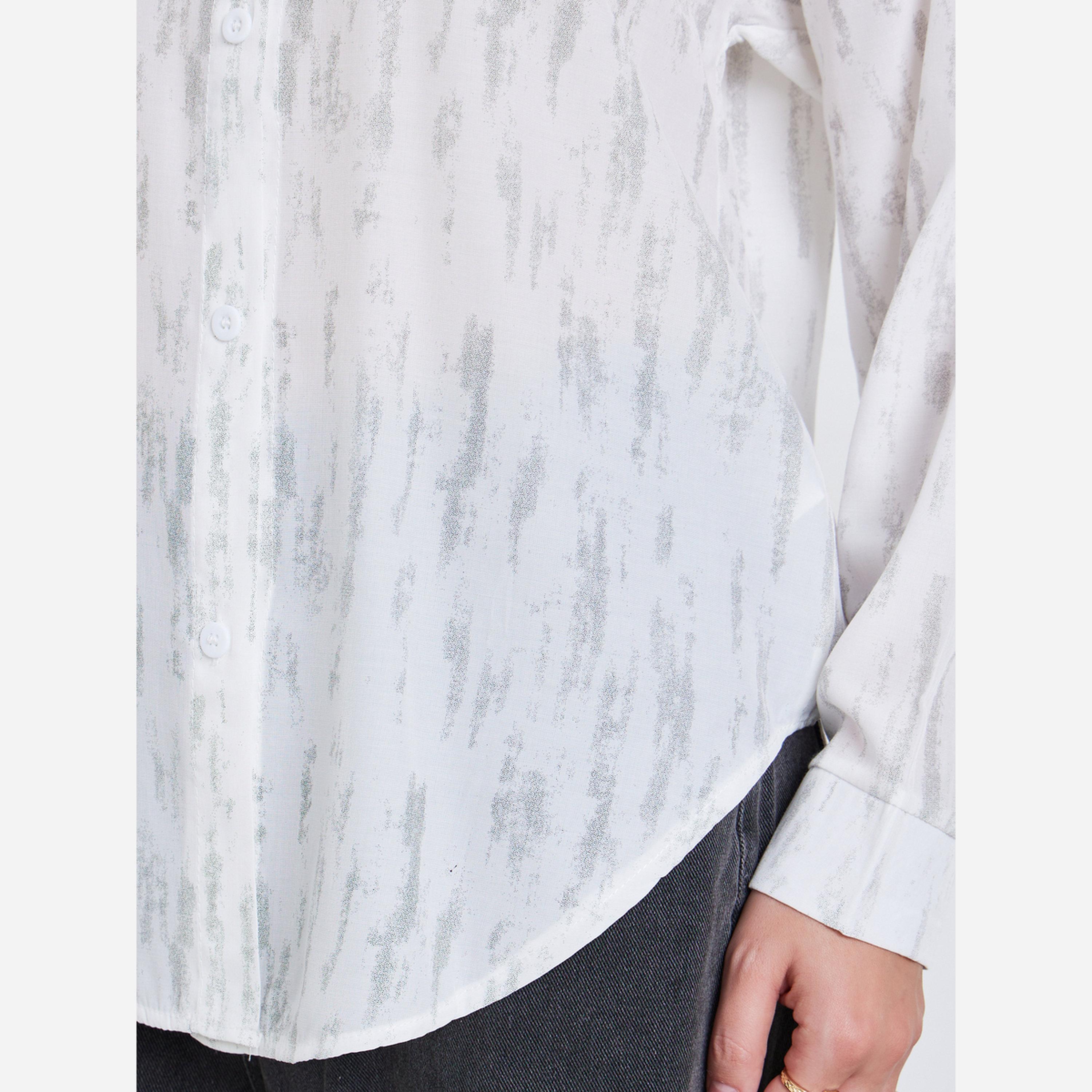 ستايلي - قميص كاجوال أكمام طويلة لون متدرج-women-clothing-shirtsandblouses-shirts-image-5