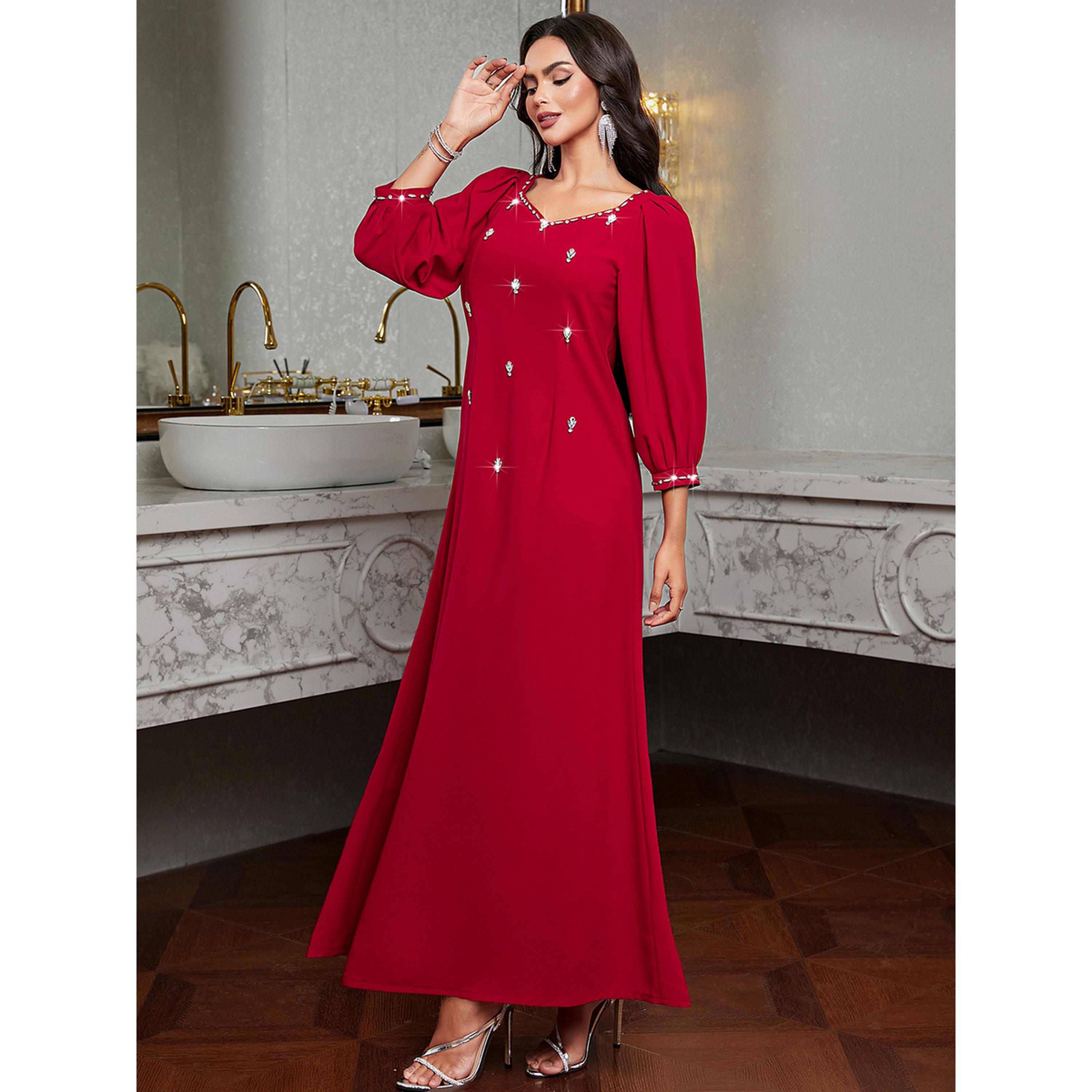 جلابية مزينة بالفصوص-women-arabicclothing-jalabiyas-image-5