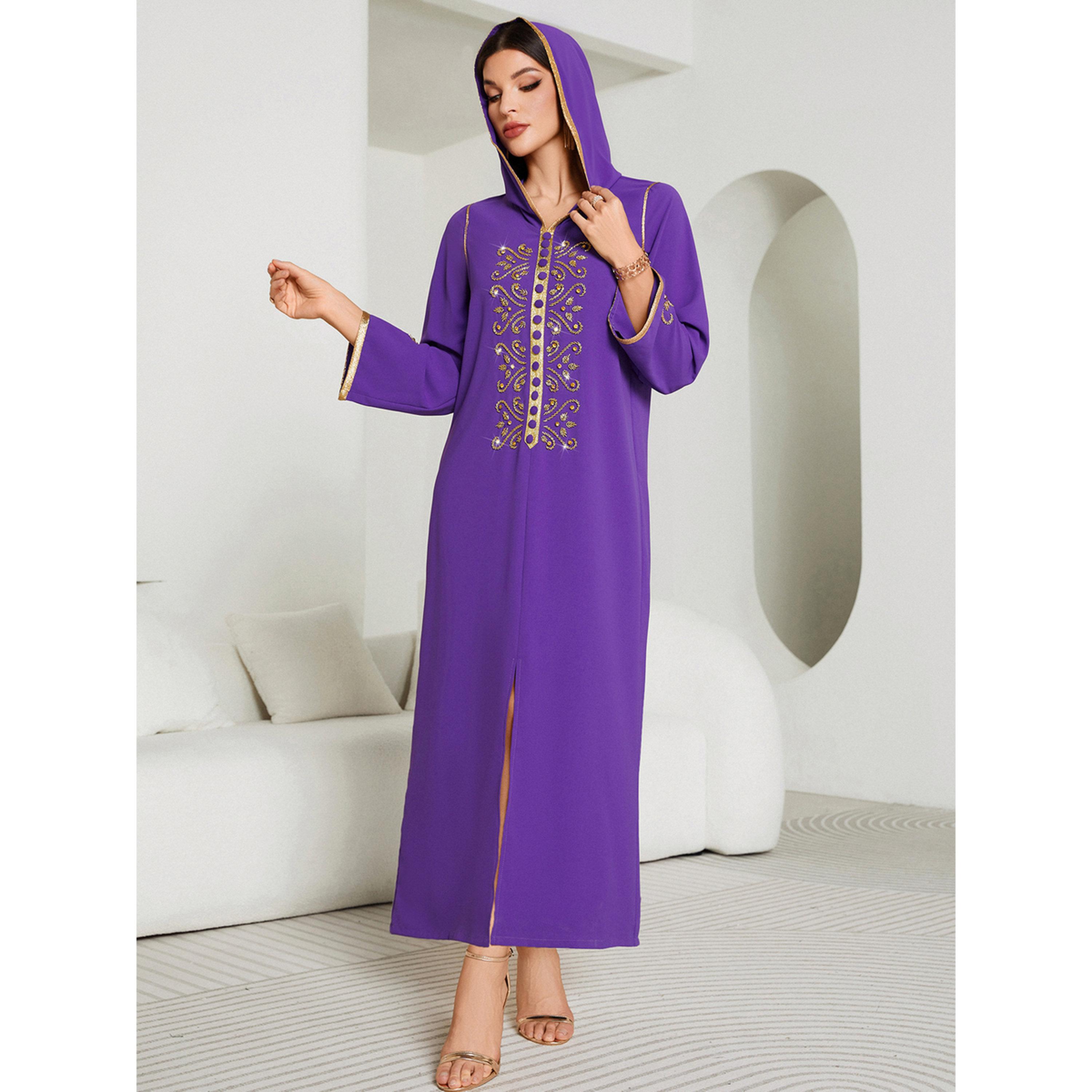 جلابية بقلنسوة ومنمقة بحجر الراين-women-arabicclothing-jalabiyas-image-3
