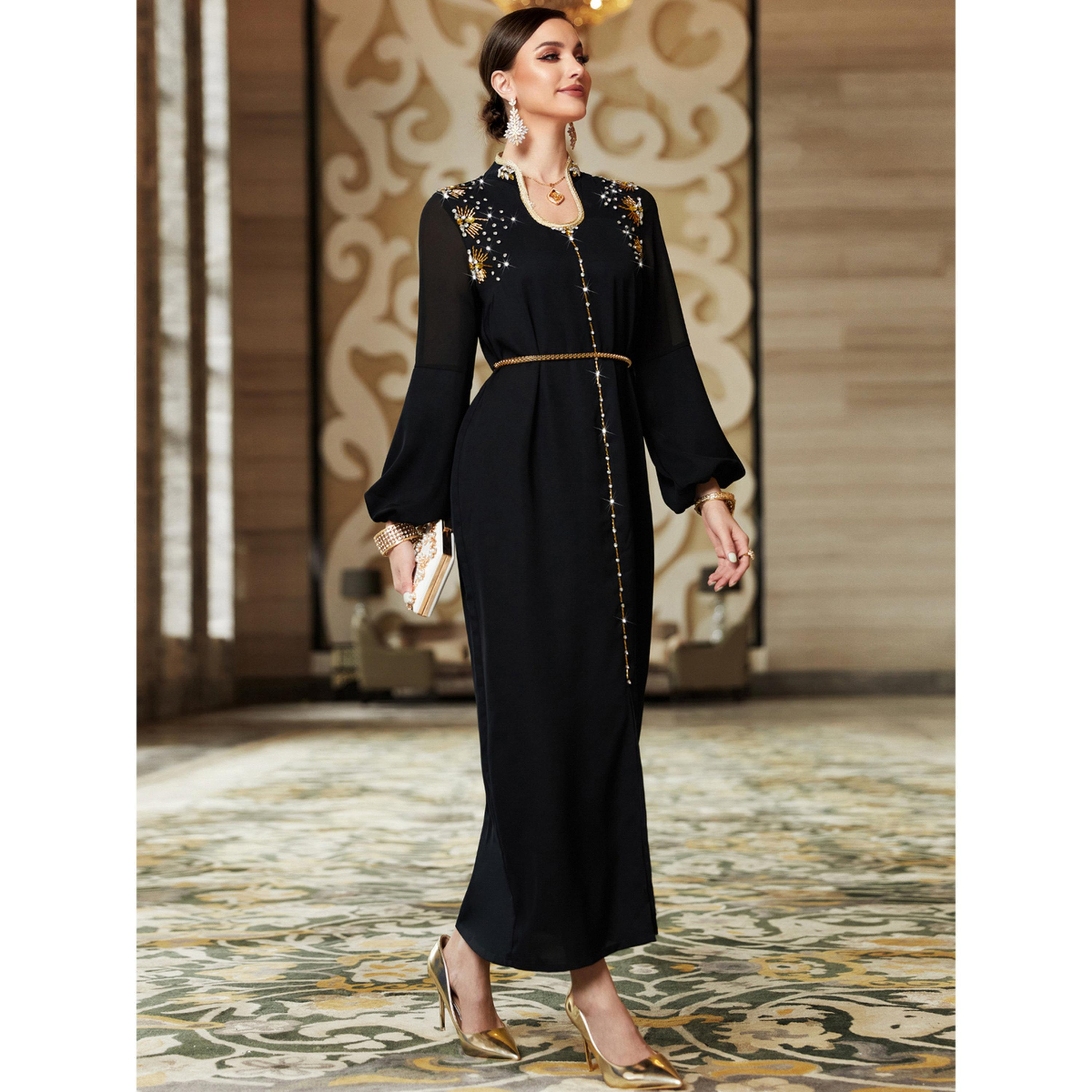 جلابية مزينة بالفصوص-women-arabicclothing-jalabiyas-image-2