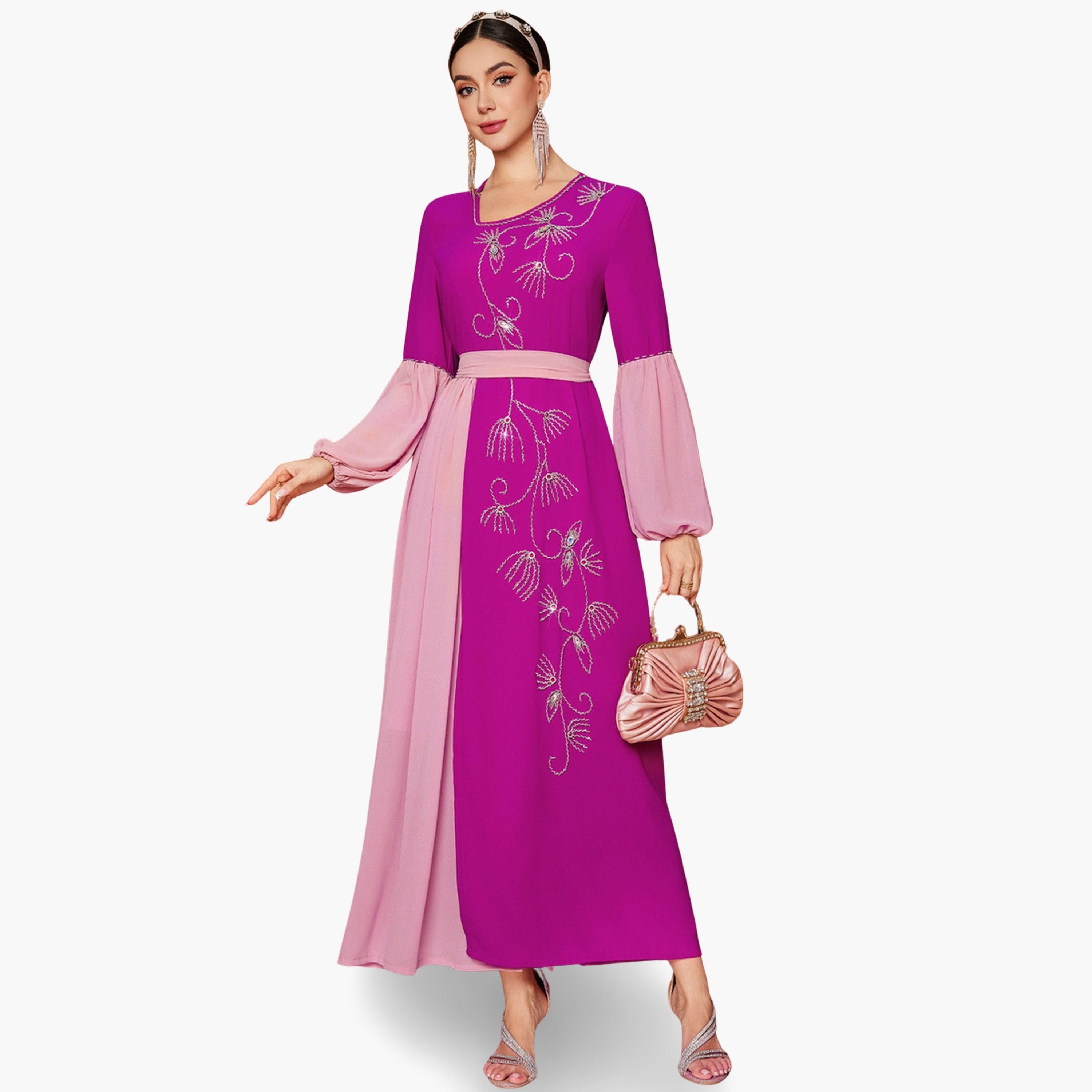 جلابية مزينة بالفصوص-women-arabicclothing-jalabiyas-image-5
