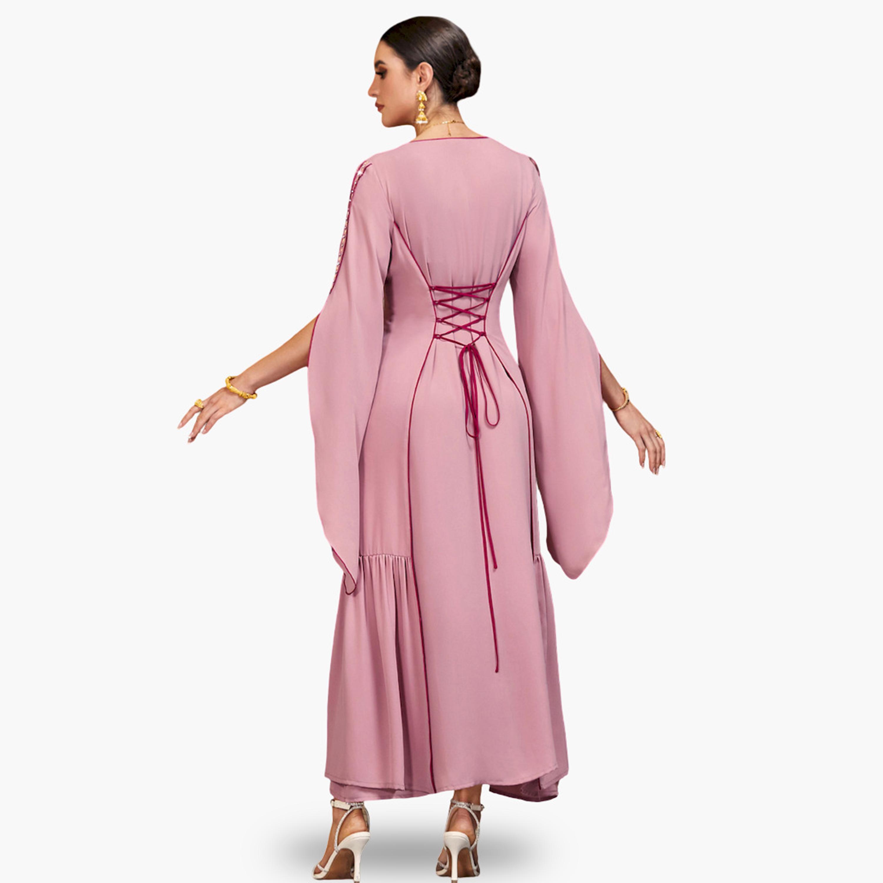 فستان طويل نسائي مزين بالفصوص-women-clothing-dresses-image-3